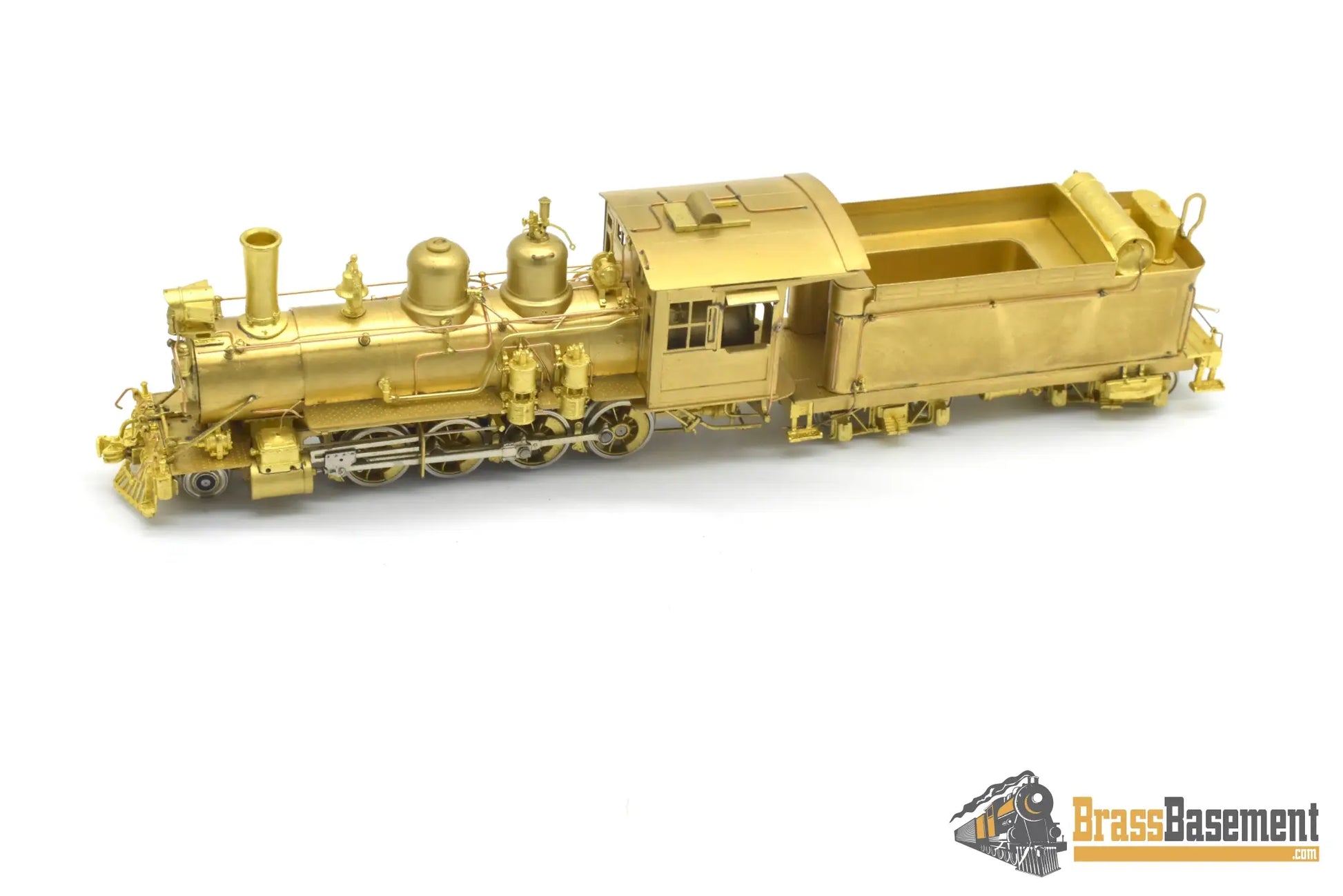 HOn3 Brass - Key Imports Rio Grande DRGW C-18 2-8-0 #318 - Unpainted Mint 1985 Steam
