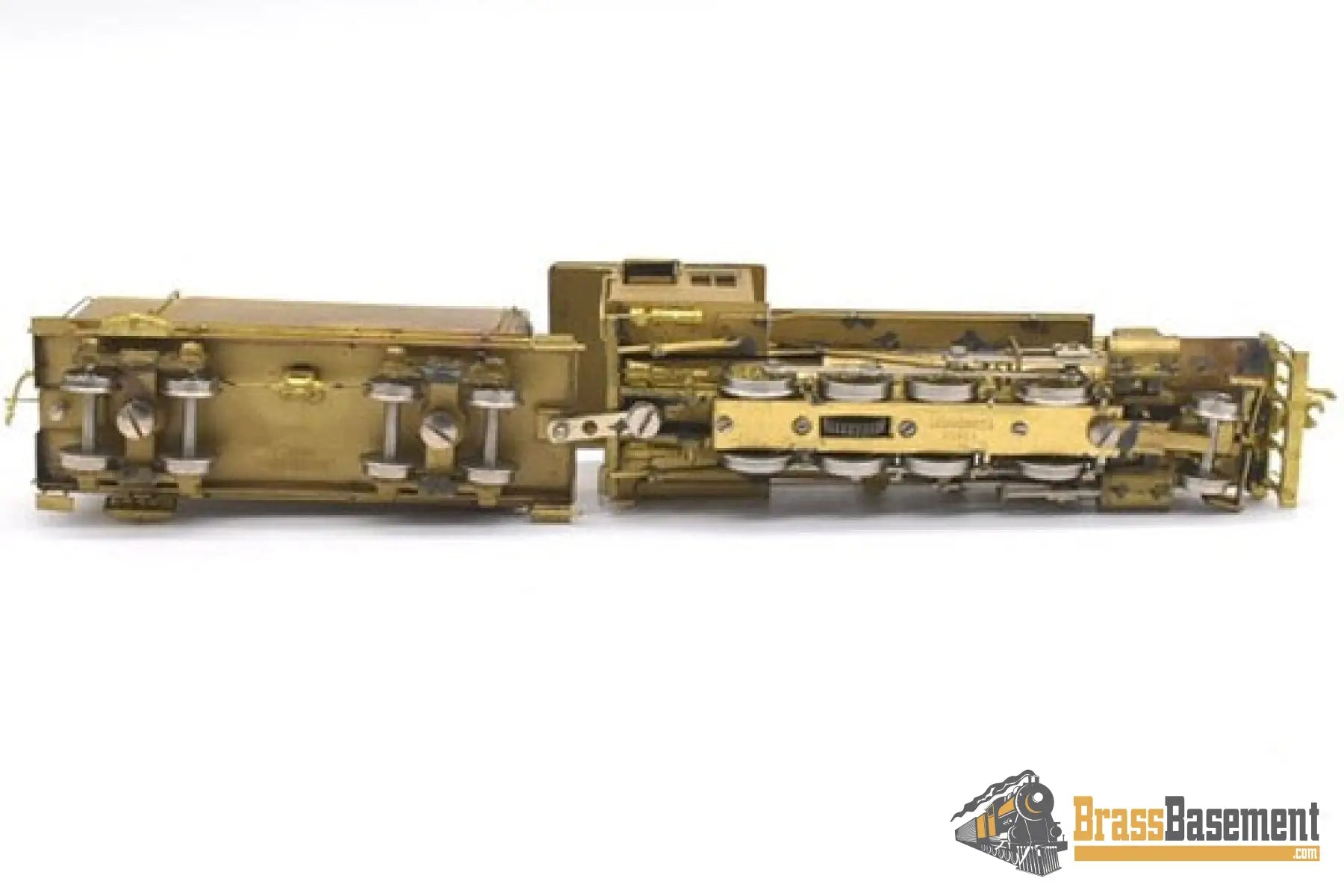 Hon3 Brass - Key Imports Rio Grande Drgw C-19 2-8-0 #345 Unpainted Nice Runner Samhongsa Steam