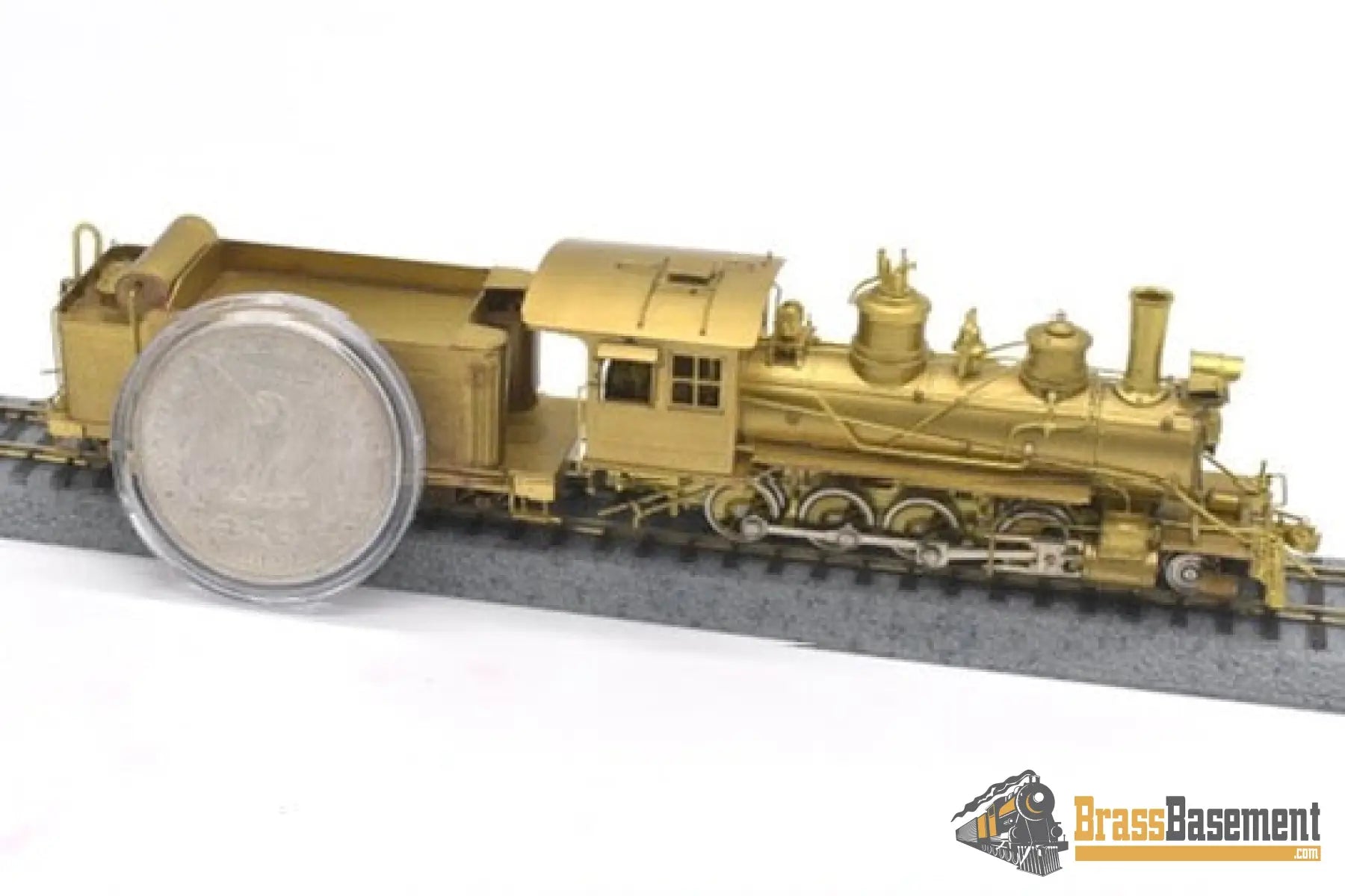 Hon3 Brass - Key Imports Rio Grande Drgw C-19 2-8-0 #345 Unpainted Nice Runner Samhongsa Steam