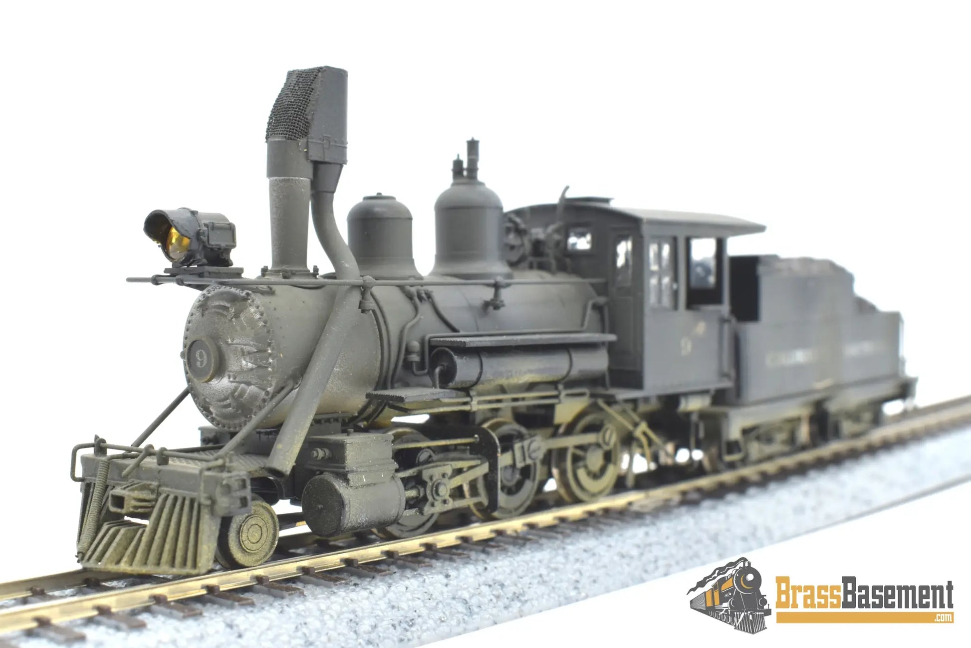 Hon3 Brass - Lambert Colorado & Southern C&S 2 - 6 - 0 #9 W/ Beartrap Stack C/P Steam