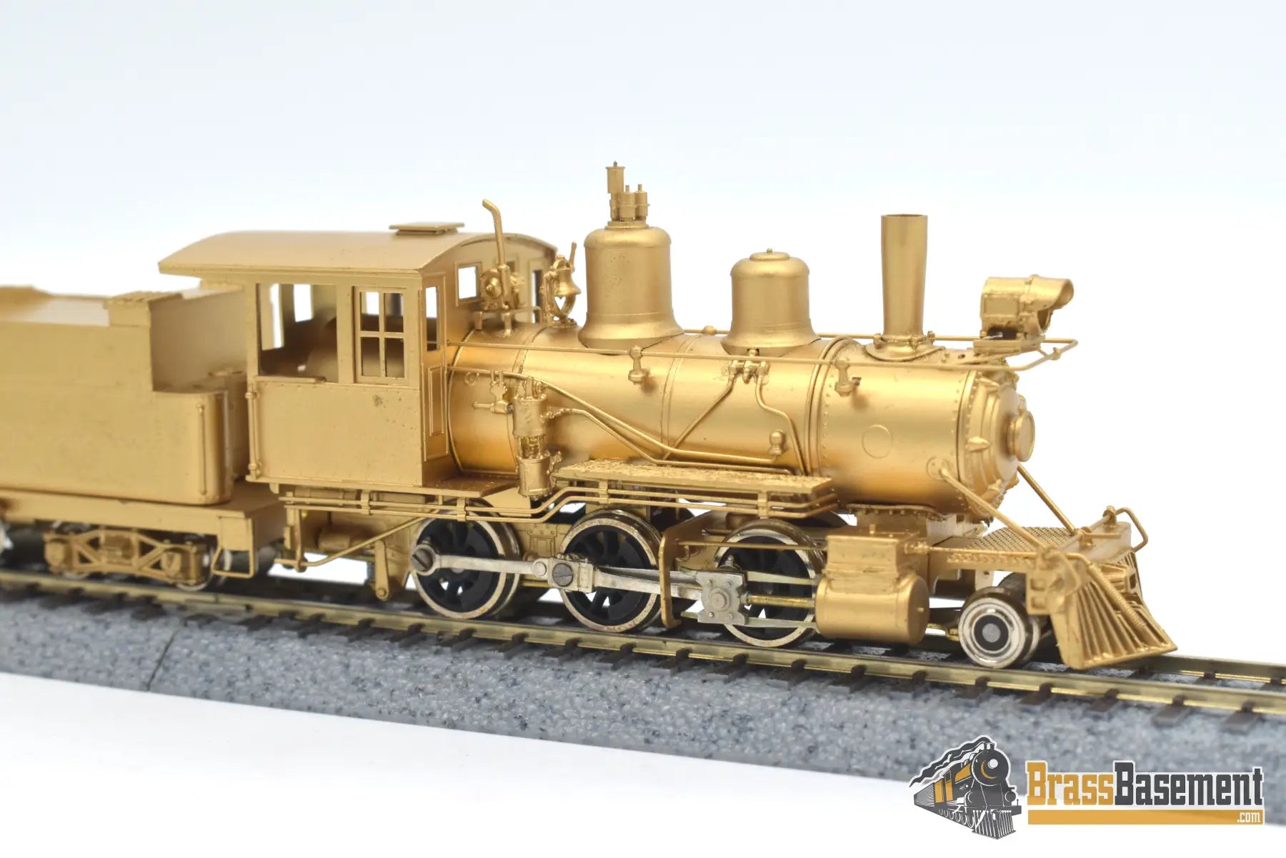Hon3 Brass - Lambert Colorado & Southern C&S 2 - 6 - 0 #6 Straight Stack Unpainted Steam