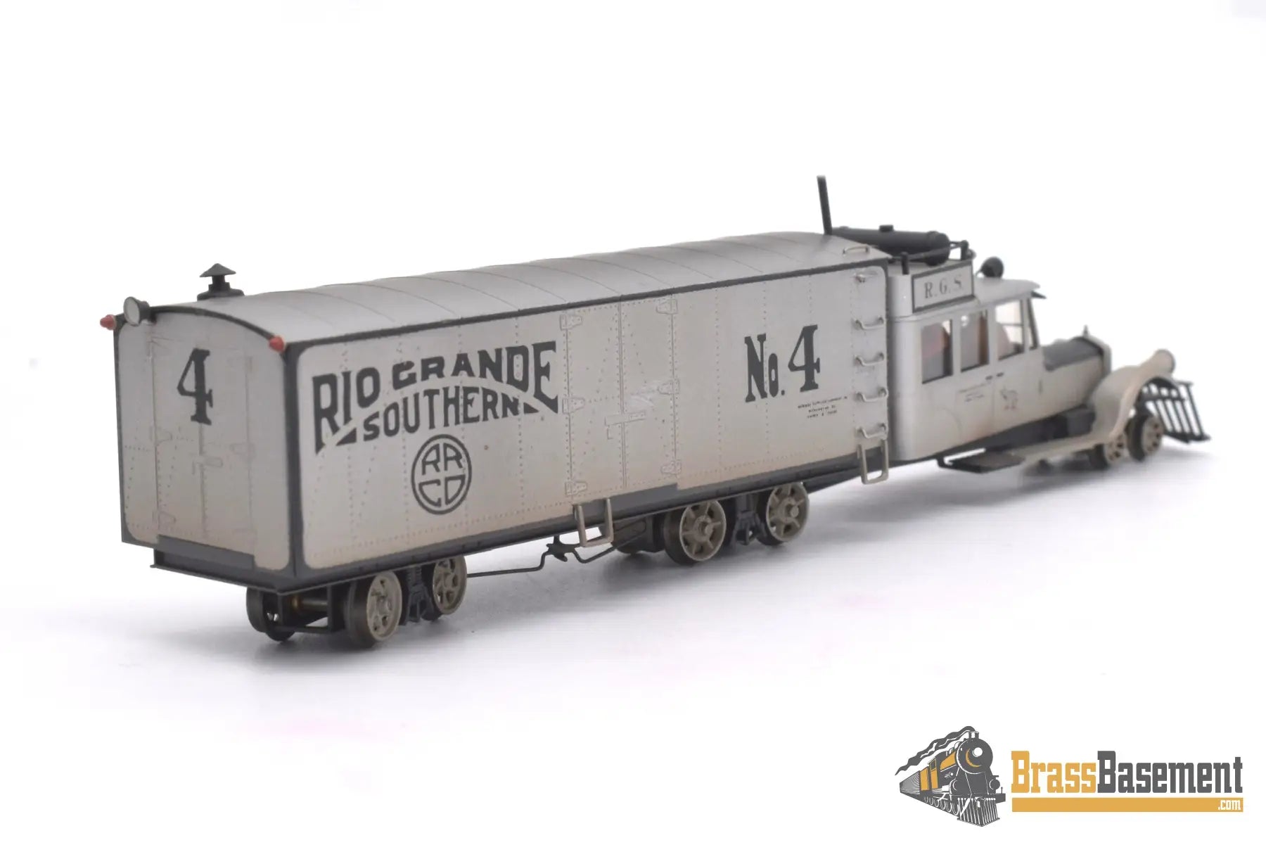 Hon3 Brass - Lambert Rio Grande Southern Rgs Galloping Goose Pierce Arrow #4 Pro Finished Passenger