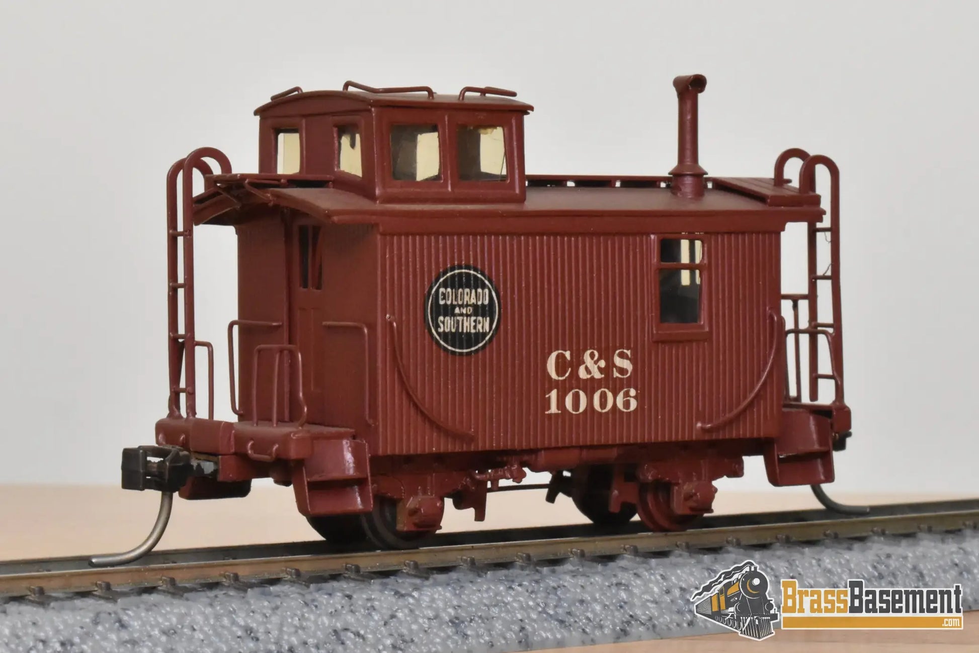 HOn3 Brass - NJCB C&S Colorado & Southern #1006 Caboose - Custom Painted - Caboose