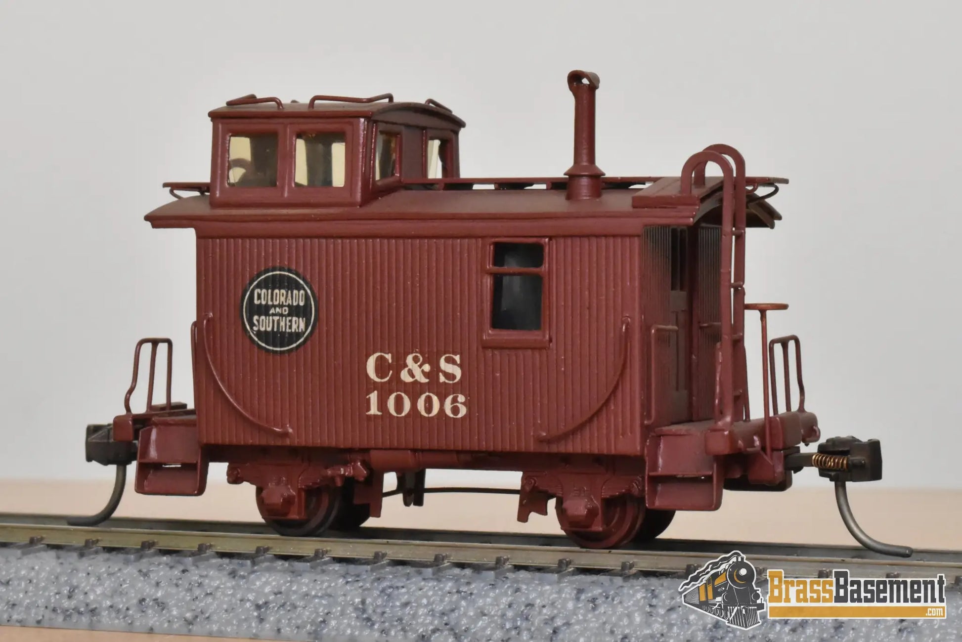 HOn3 Brass - NJCB C&S Colorado & Southern #1006 Caboose - Custom Painted - Caboose