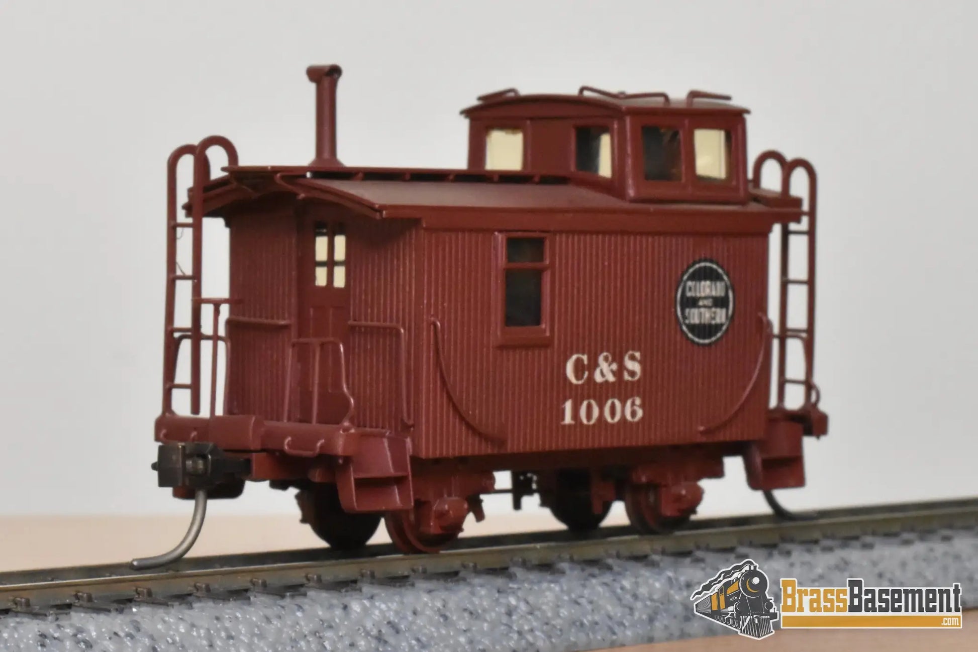 HOn3 Brass - NJCB C&S Colorado & Southern #1006 Caboose - Custom Painted - Caboose