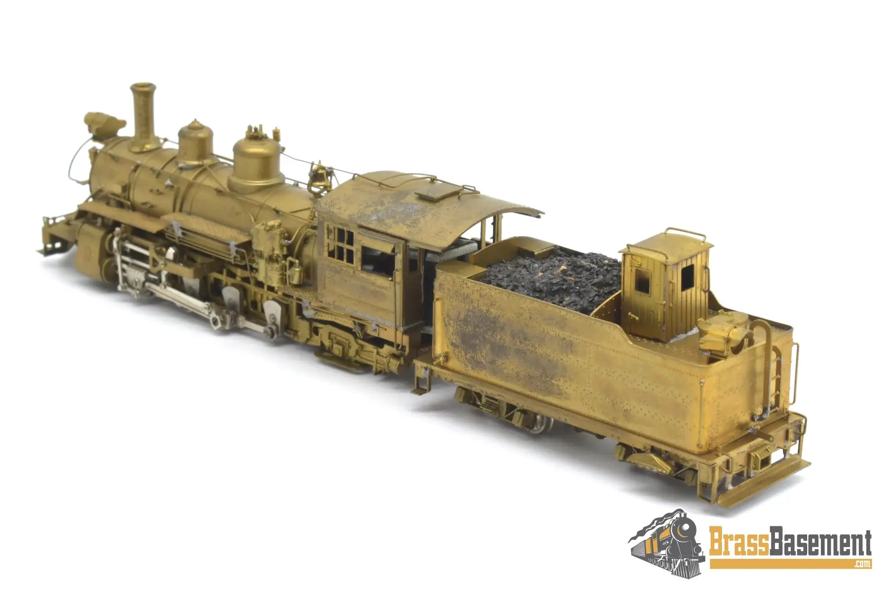 Hon3 Brass - Pfm D&Rgw Rio Grande K - 27 2 - 8 - 2 Early 60S Run Unpainted Steam
