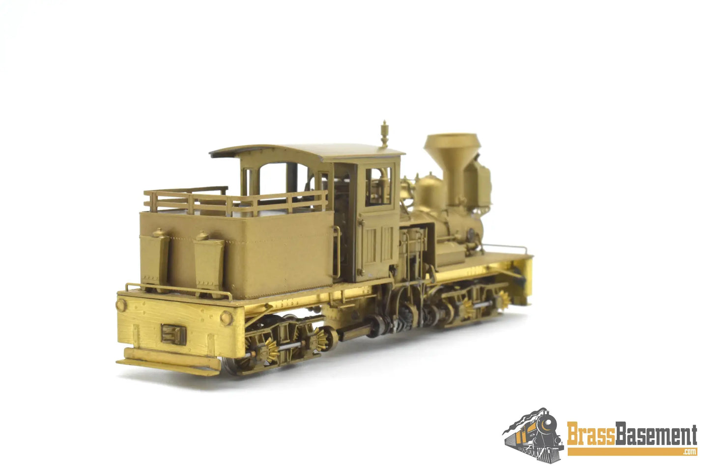 HOn3 Brass - PFM United Benson Log Co. #528 Two Truck Shay - MINT 1982 Run Steam