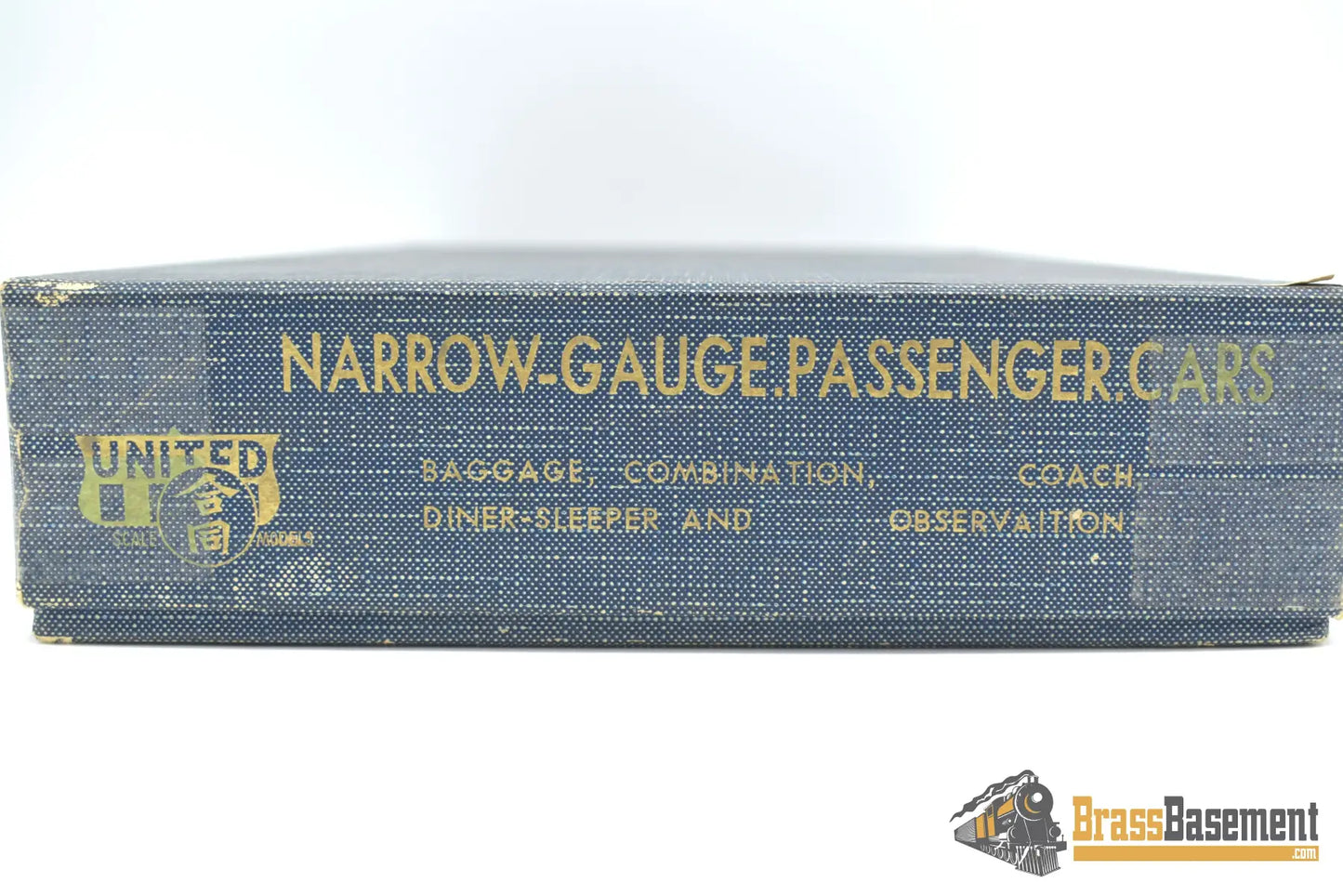 Hon3 Brass - Pfm United Drgw Rio Grande Narrow Gauge Passenger Car Set Unpainted Mint