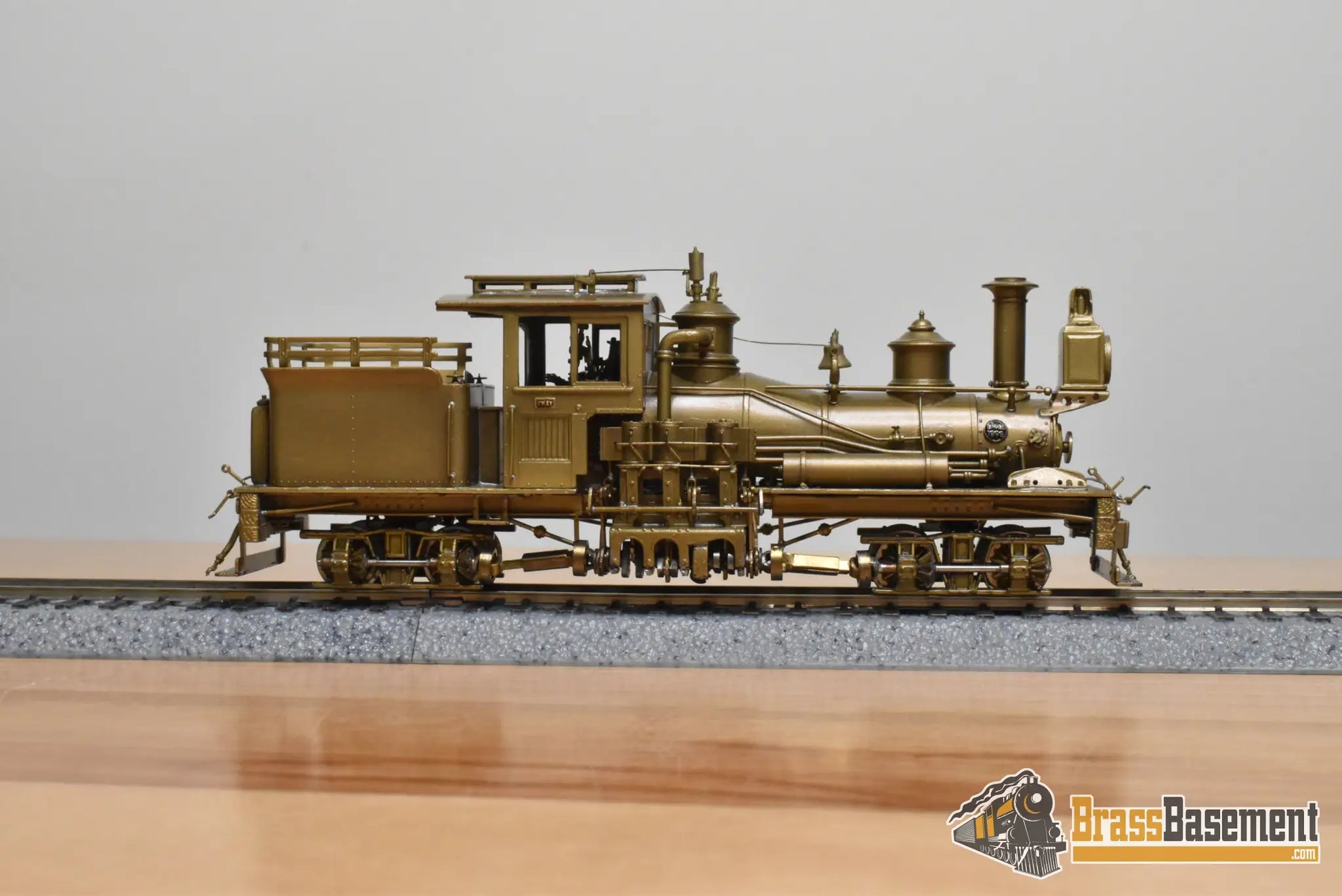 HOn3 Brass - PFM United Harrington Lumber Co. Two Truck Shay - MINT 1978 Run - Steam