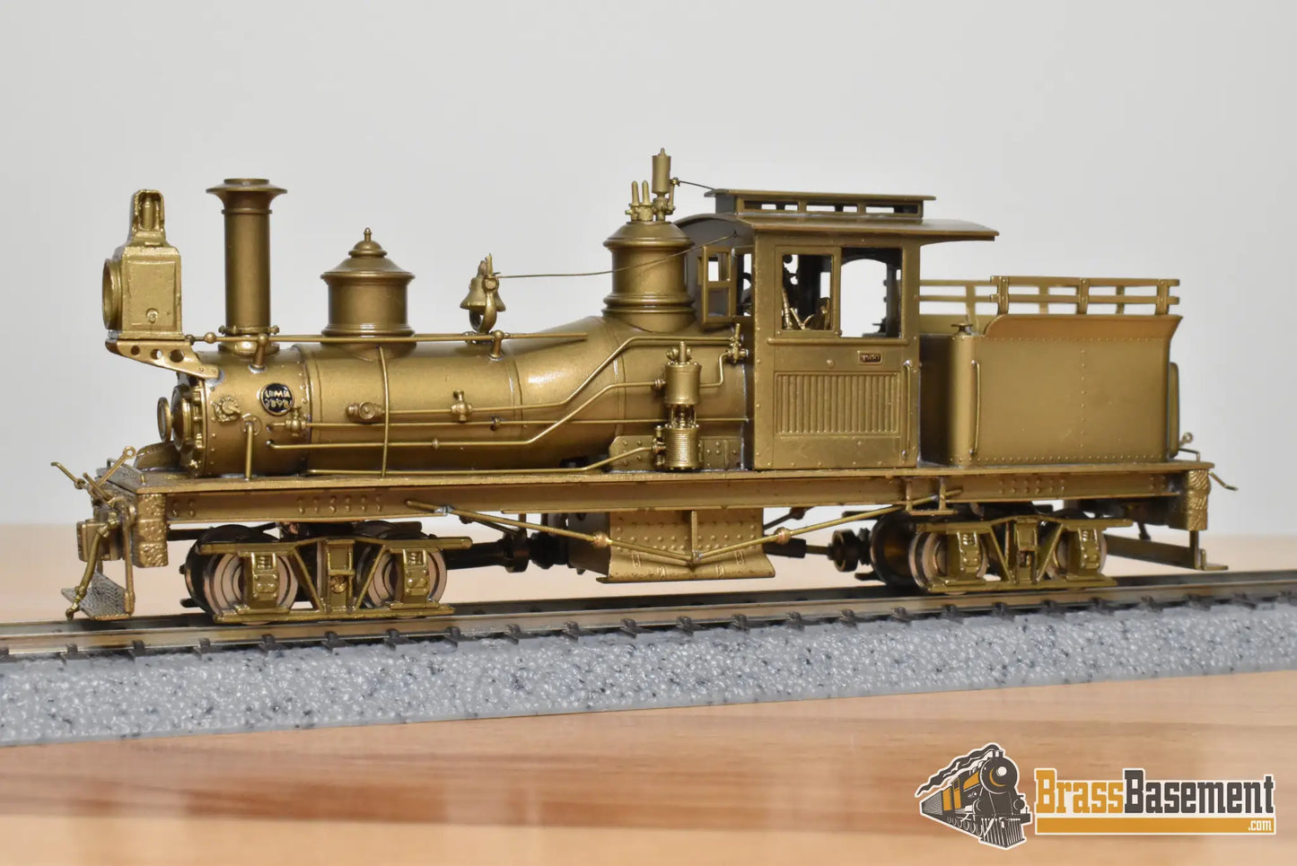 HOn3 Brass - PFM United Harrington Lumber Co. Two Truck Shay - MINT 1978 Run - Steam