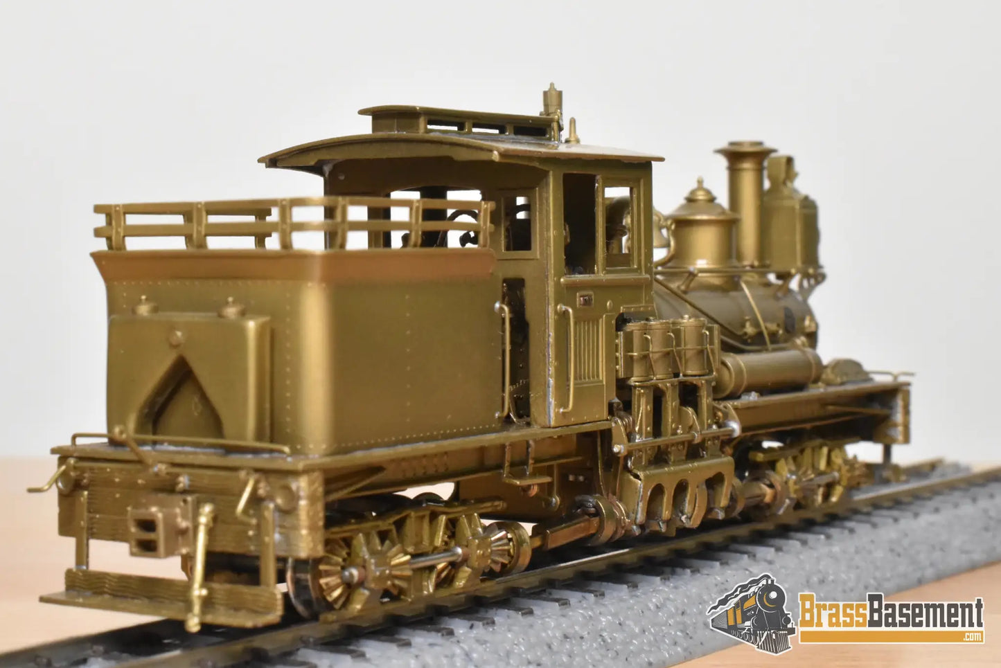 HOn3 Brass - PFM United Harrington Lumber Co. Two Truck Shay - MINT 1978 Run - Steam