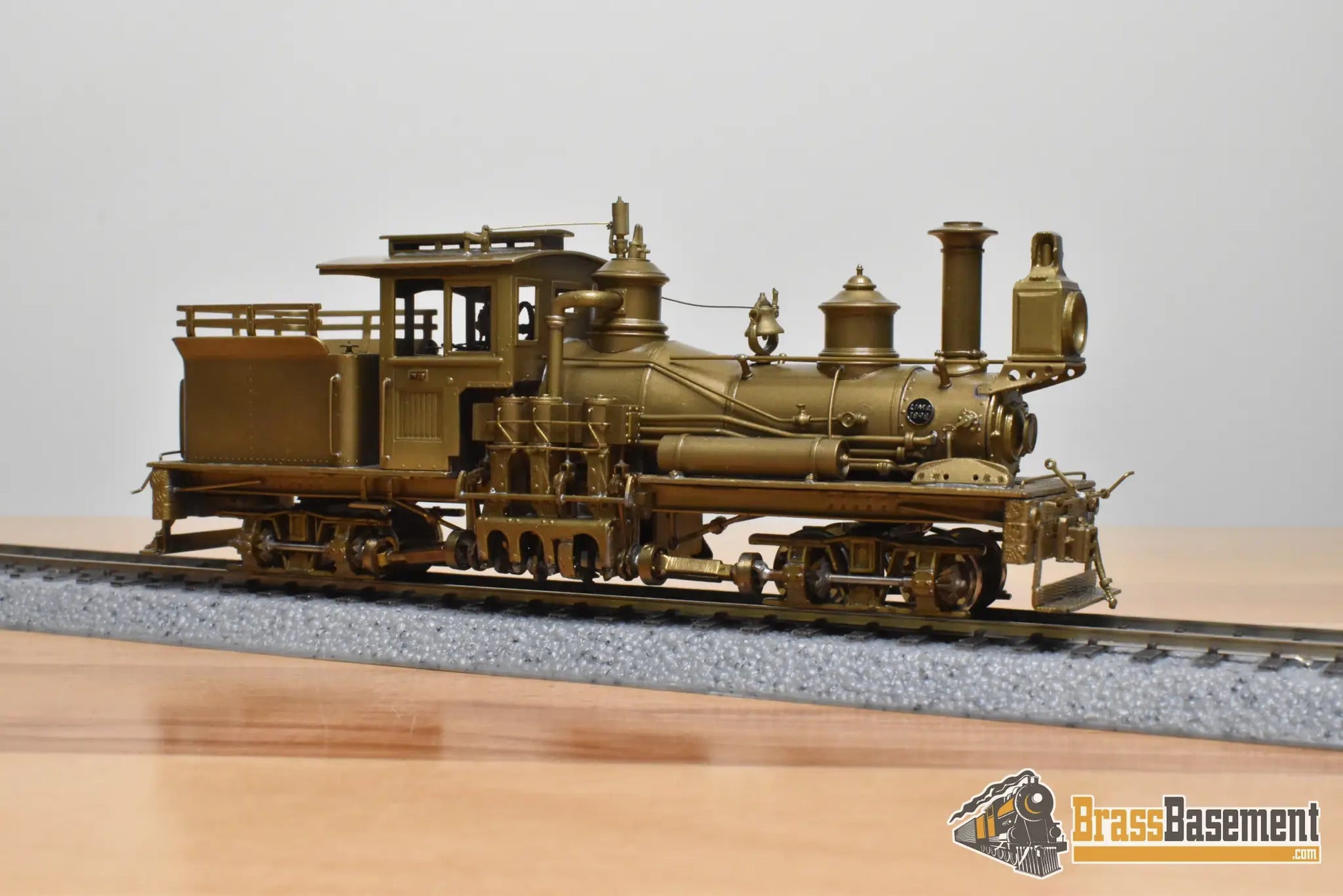 HOn3 Brass - PFM United Harrington Lumber Co. Two Truck Shay - MINT 1978 Run - Steam