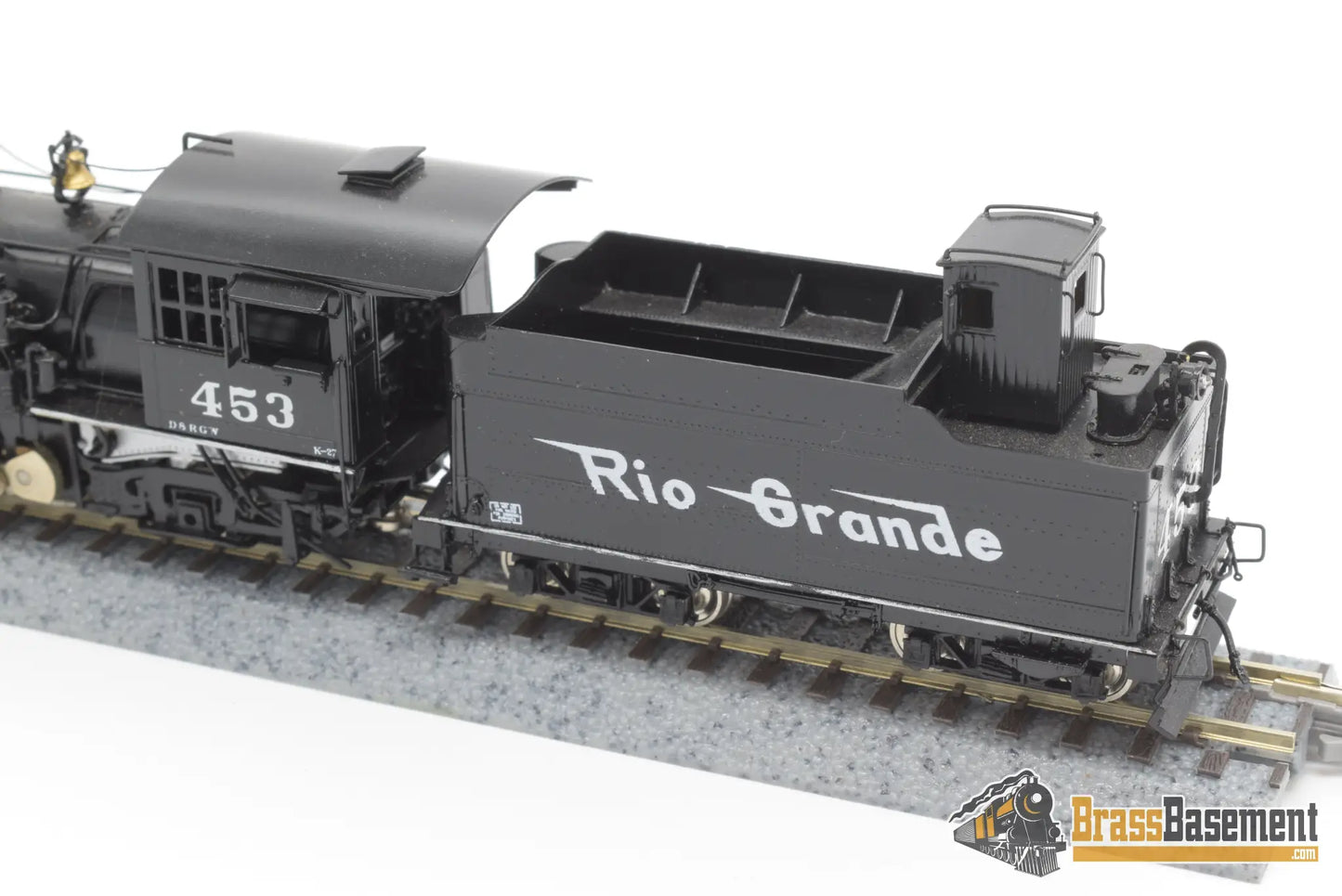 Hon3 Brass - Psc 15099 - 1 Rio Grande D&Rgw K27 2 - 8 - 2 #453 Steam