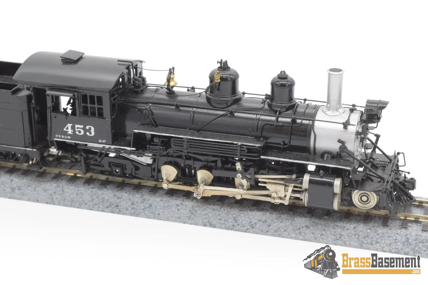 Hon3 Brass - Psc 15099 - 1 Rio Grande D&Rgw K27 2 - 8 - 2 #453 Steam