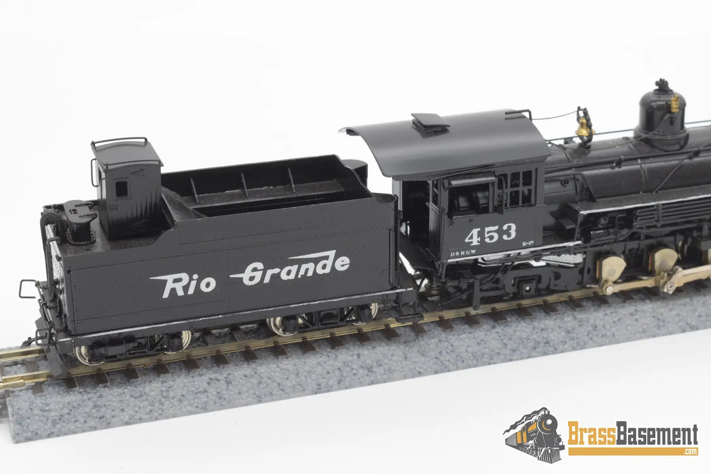 Hon3 Brass - Psc 15099 - 1 Rio Grande D&Rgw K27 2 - 8 - 2 #453 Steam