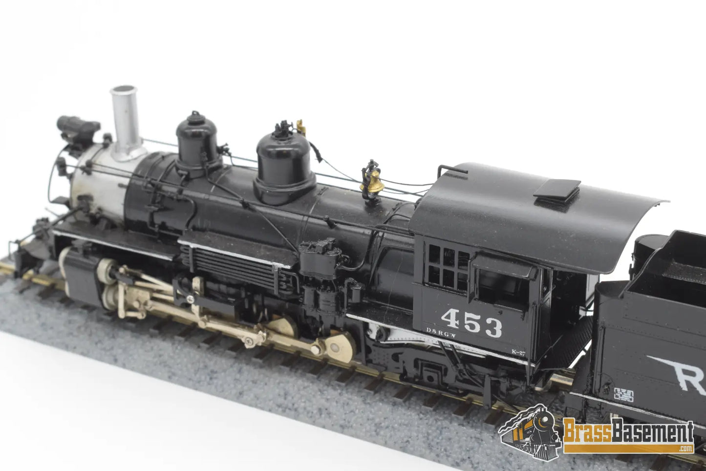 Hon3 Brass - Psc 15099 - 1 Rio Grande D&Rgw K27 2 - 8 - 2 #453 Steam