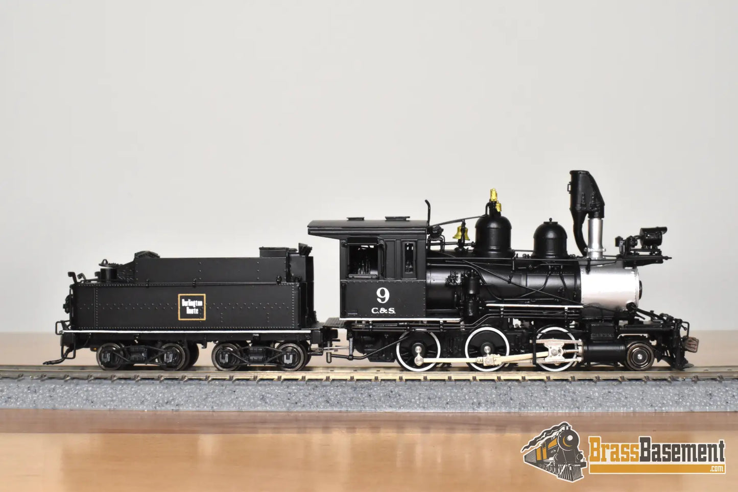 HOn3 Brass - PSC 16972-2 Precision Scale C&S Colorado & Southern 2-6-0 #9 ‘Burlington’ - FP Freight
