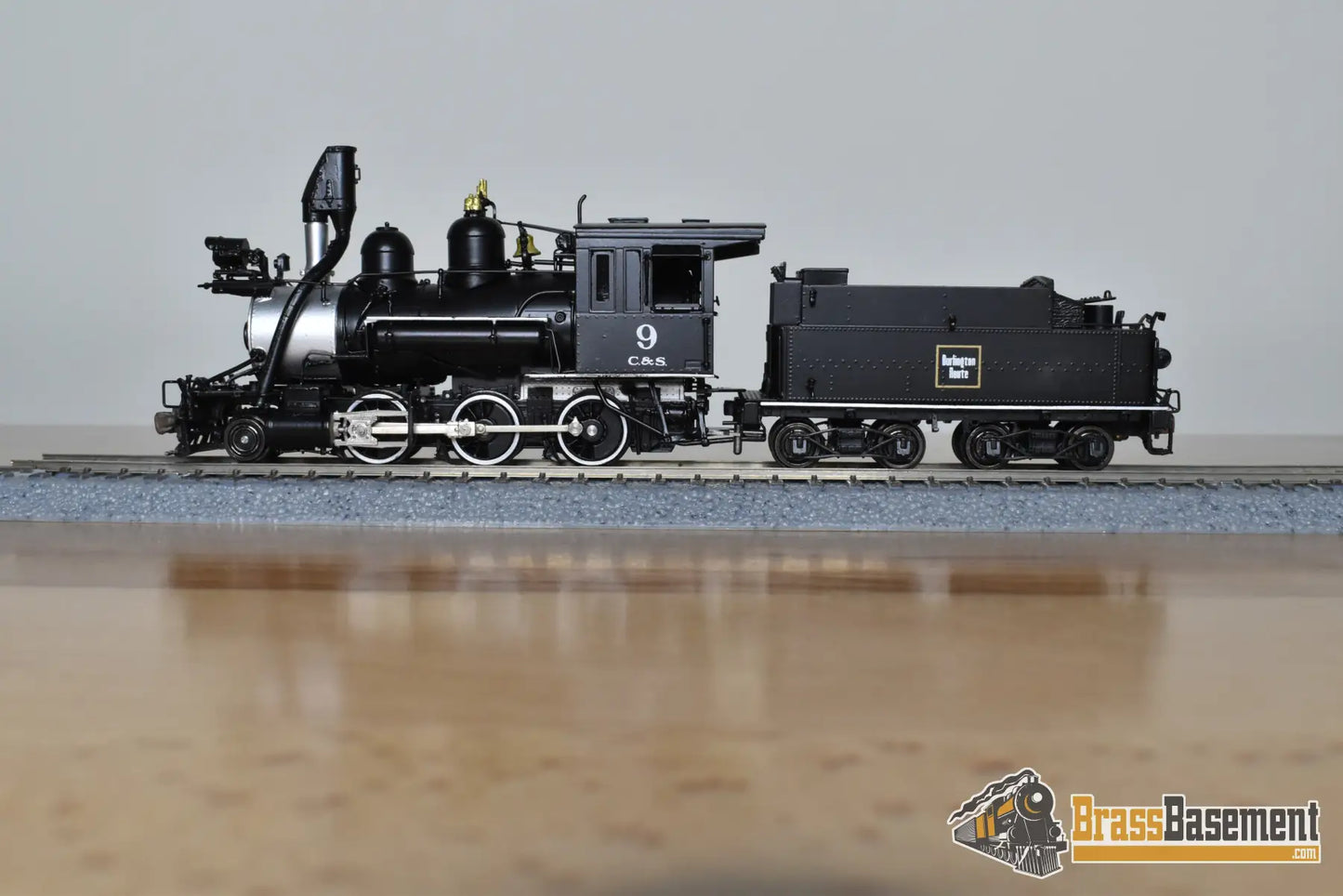 HOn3 Brass - PSC 16972-2 Precision Scale C&S Colorado & Southern 2-6-0 #9 ‘Burlington’ - FP Freight