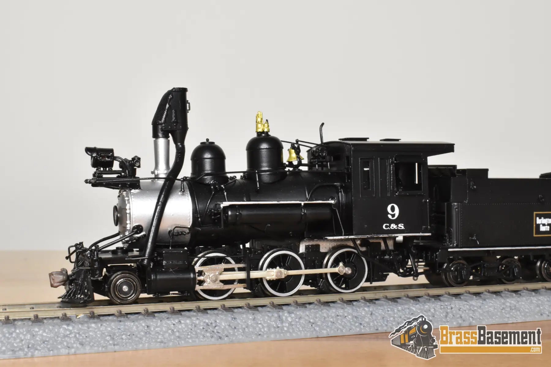 HOn3 Brass - PSC 16972-2 Precision Scale C&S Colorado & Southern 2-6-0 #9 ‘Burlington’ - FP Freight