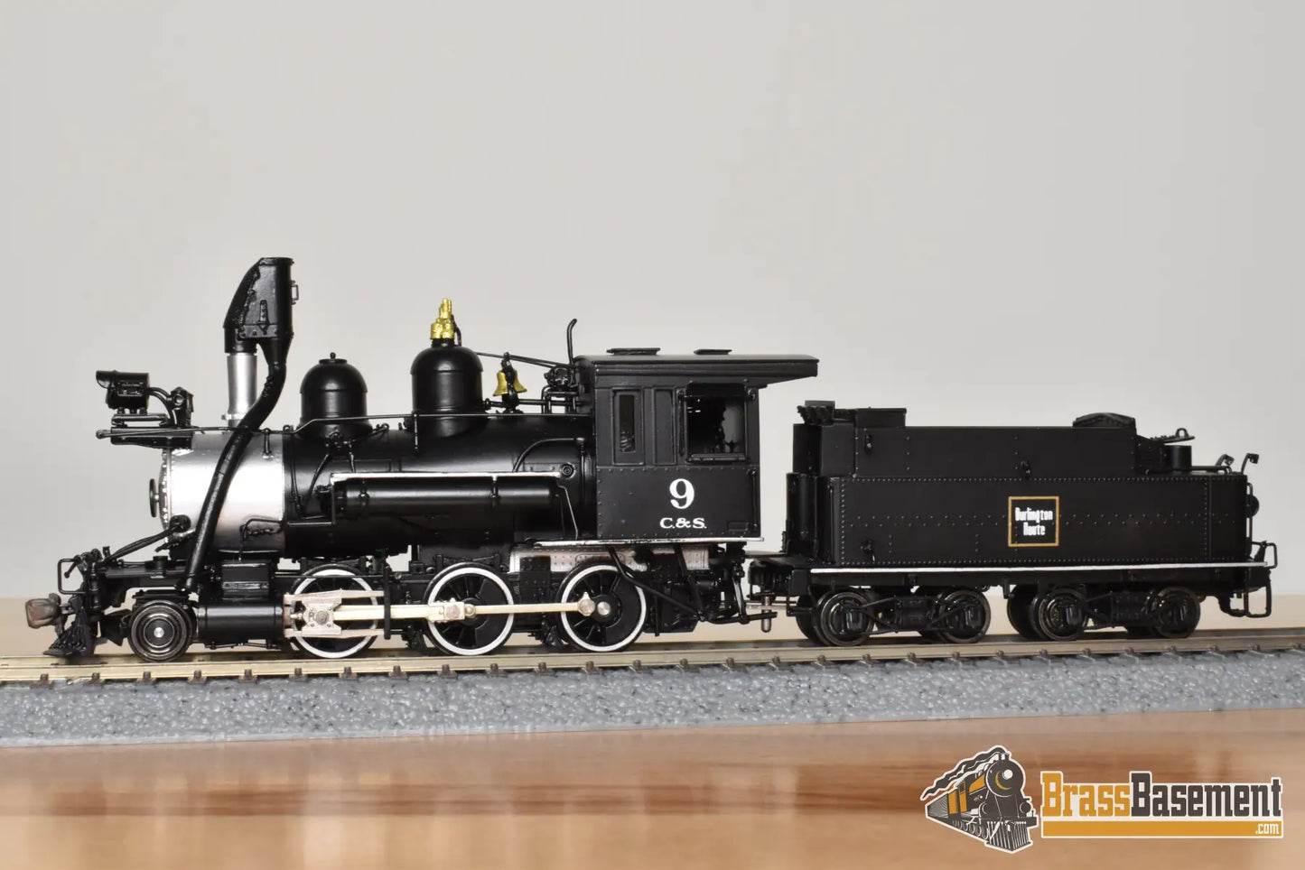 HOn3 Brass - PSC 16972-2 Precision Scale C&S Colorado & Southern 2-6-0 #9 ‘Burlington’ - FP Freight