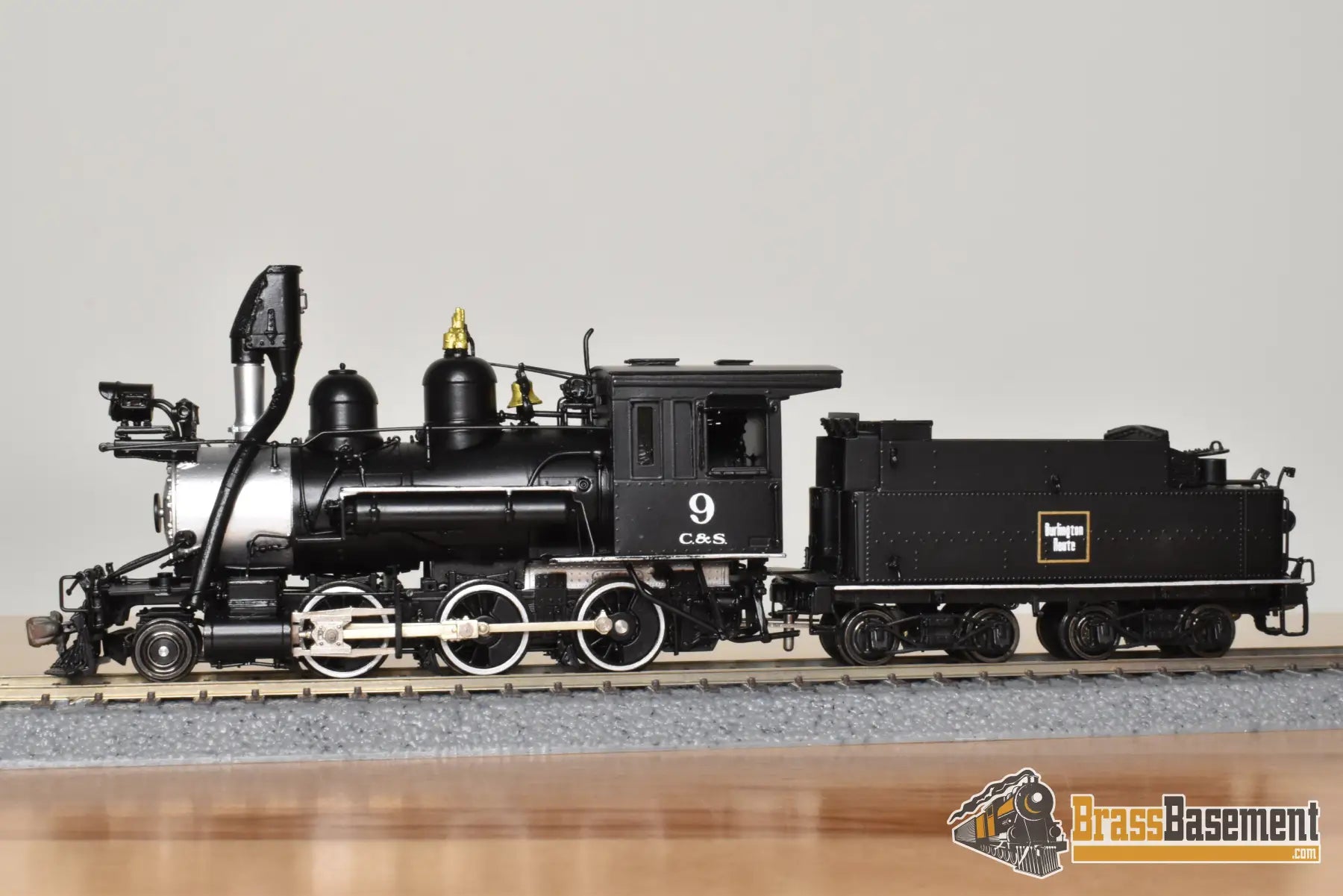 HOn3 Brass - PSC 16972-2 Precision Scale C&S Colorado & Southern 2-6-0 #9 ‘Burlington’ - FP Freight