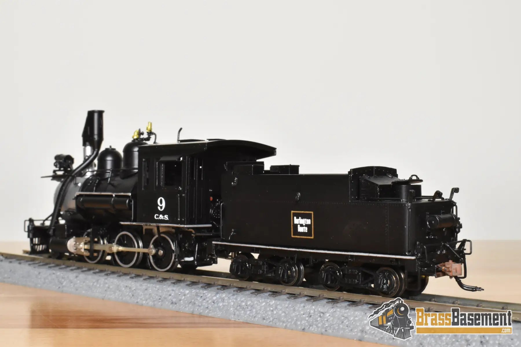 HOn3 Brass - PSC 16972-2 Precision Scale C&S Colorado & Southern 2-6-0 #9 ‘Burlington’ - FP Freight