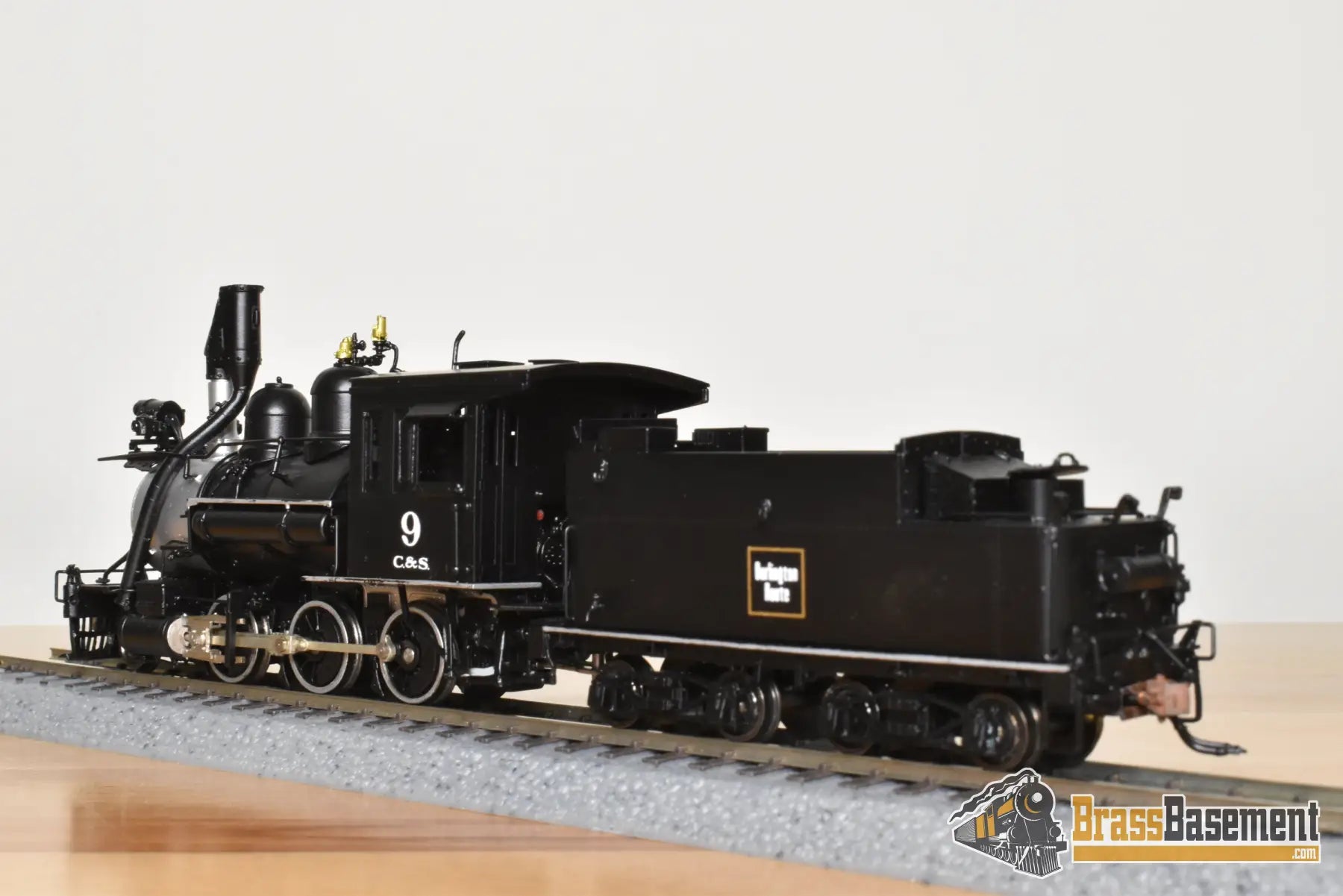 HOn3 Brass - PSC 16972-2 Precision Scale C&S Colorado & Southern 2-6-0 #9 ‘Burlington’ - FP Freight