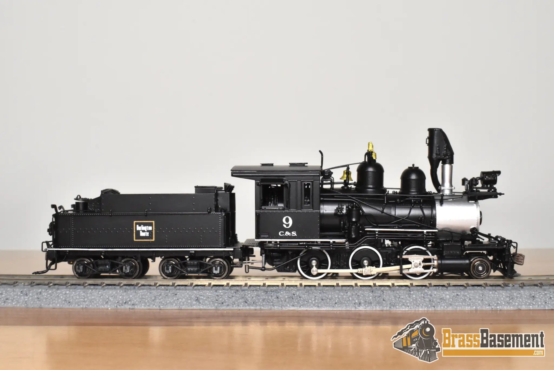 HOn3 Brass - PSC 16972-2 Precision Scale C&S Colorado & Southern 2-6-0 #9 ‘Burlington’ - FP Freight