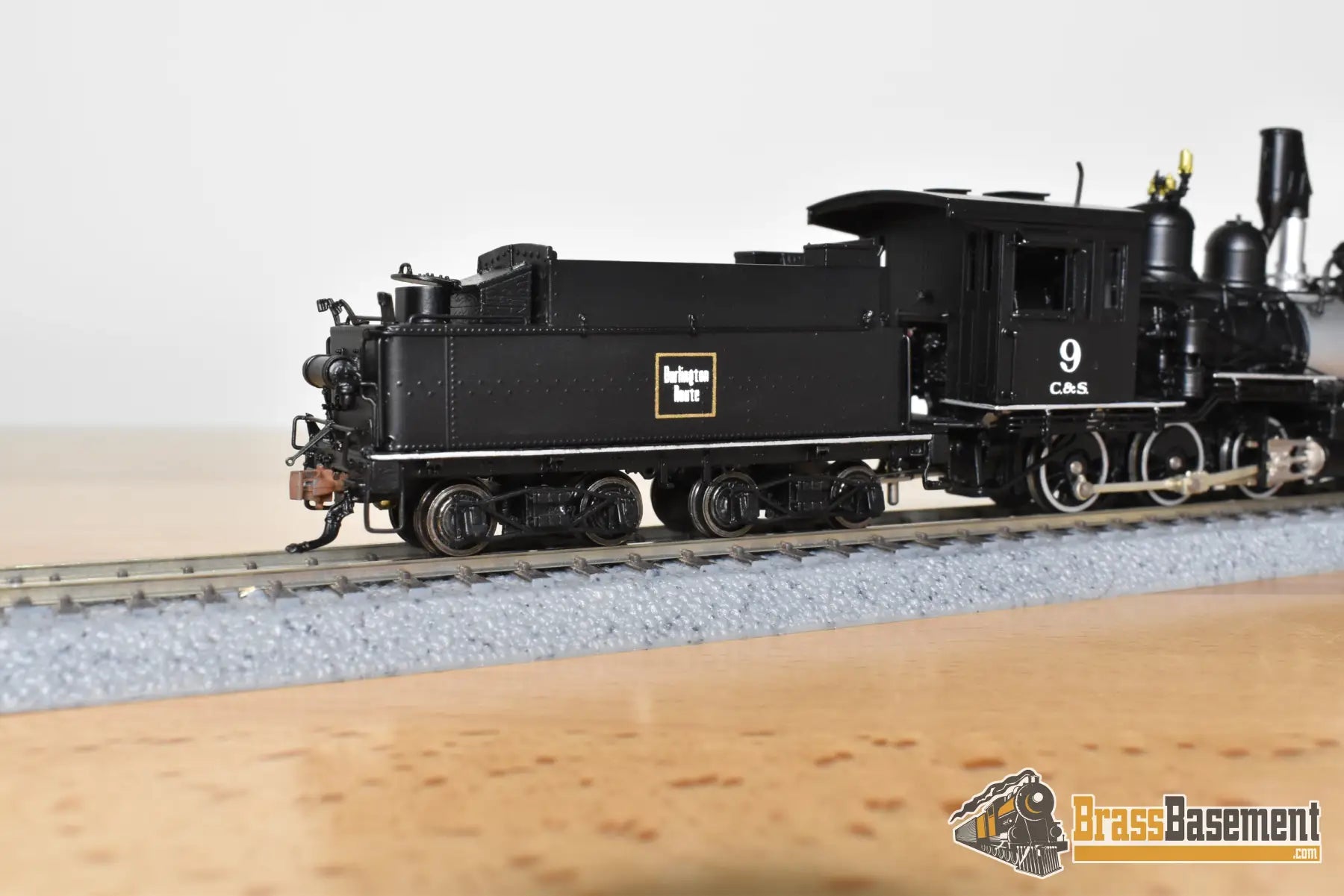 HOn3 Brass - PSC 16972-2 Precision Scale C&S Colorado & Southern 2-6-0 #9 ‘Burlington’ - FP Freight