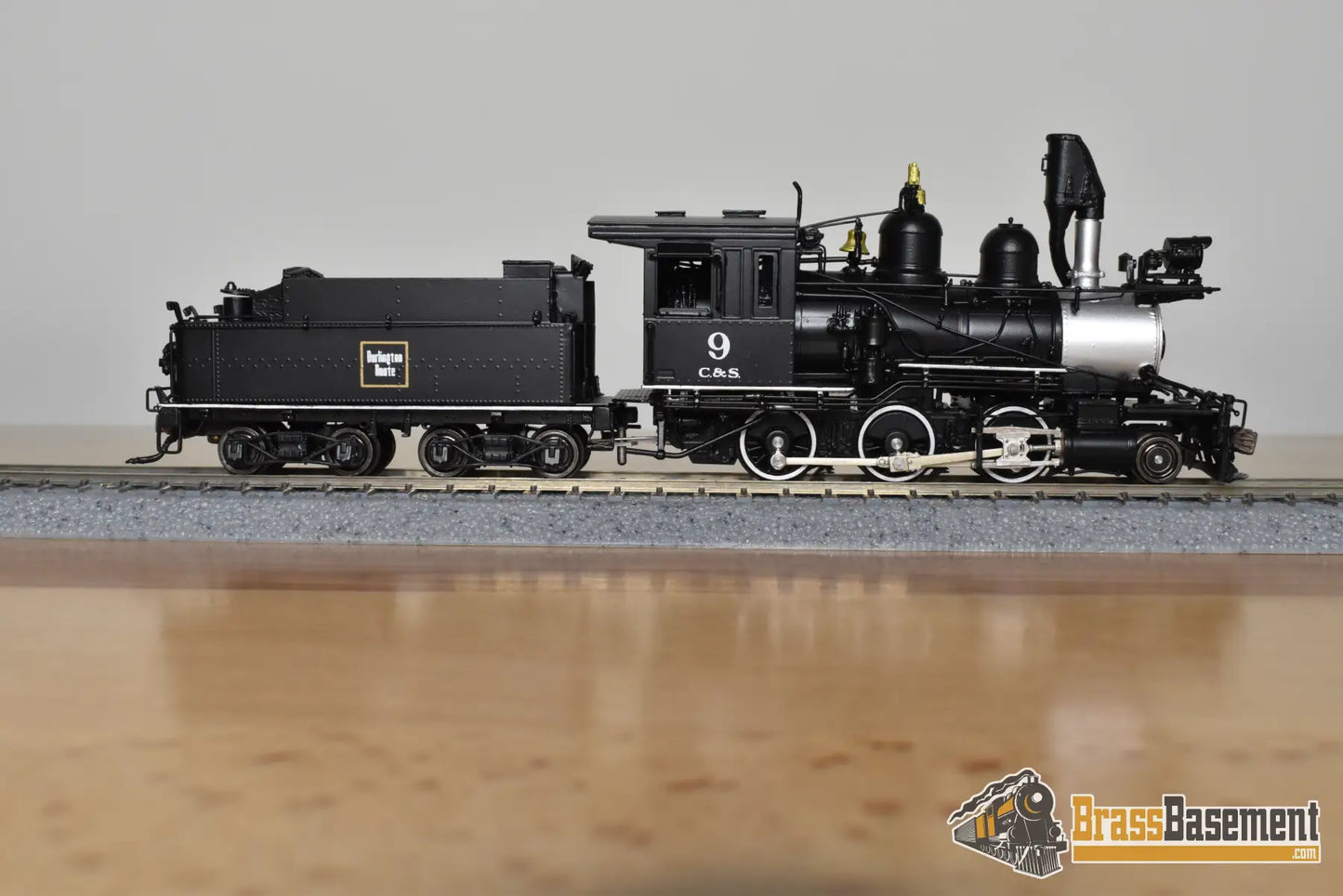 HOn3 Brass - PSC 16972-2 Precision Scale C&S Colorado & Southern 2-6-0 #9 ‘Burlington’ - FP Freight