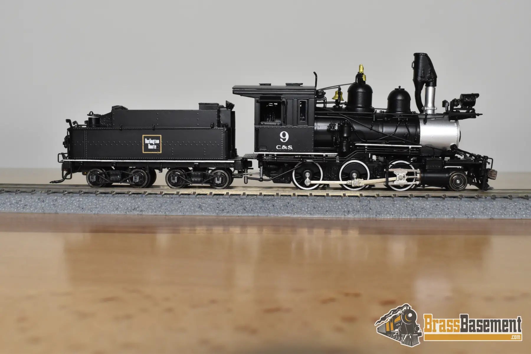 HOn3 Brass - PSC 16972-2 Precision Scale C&S Colorado & Southern 2-6-0 #9 ‘Burlington’ - FP Freight