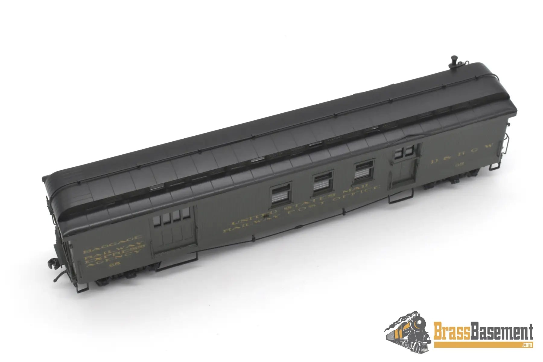 Hon3 Brass - Psc 17858 - 1 Drgw Rio Grande Long R.p.o #65 Green 2005 Run Passenger