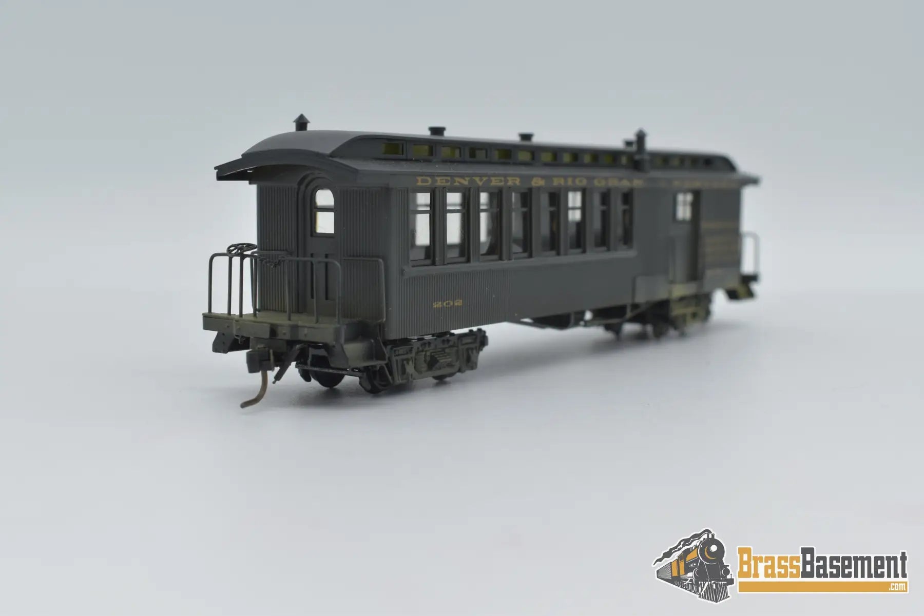 Hon3 Brass - Soho D&Rgw Rio Grande #202 Combine Custom Paint Passenger