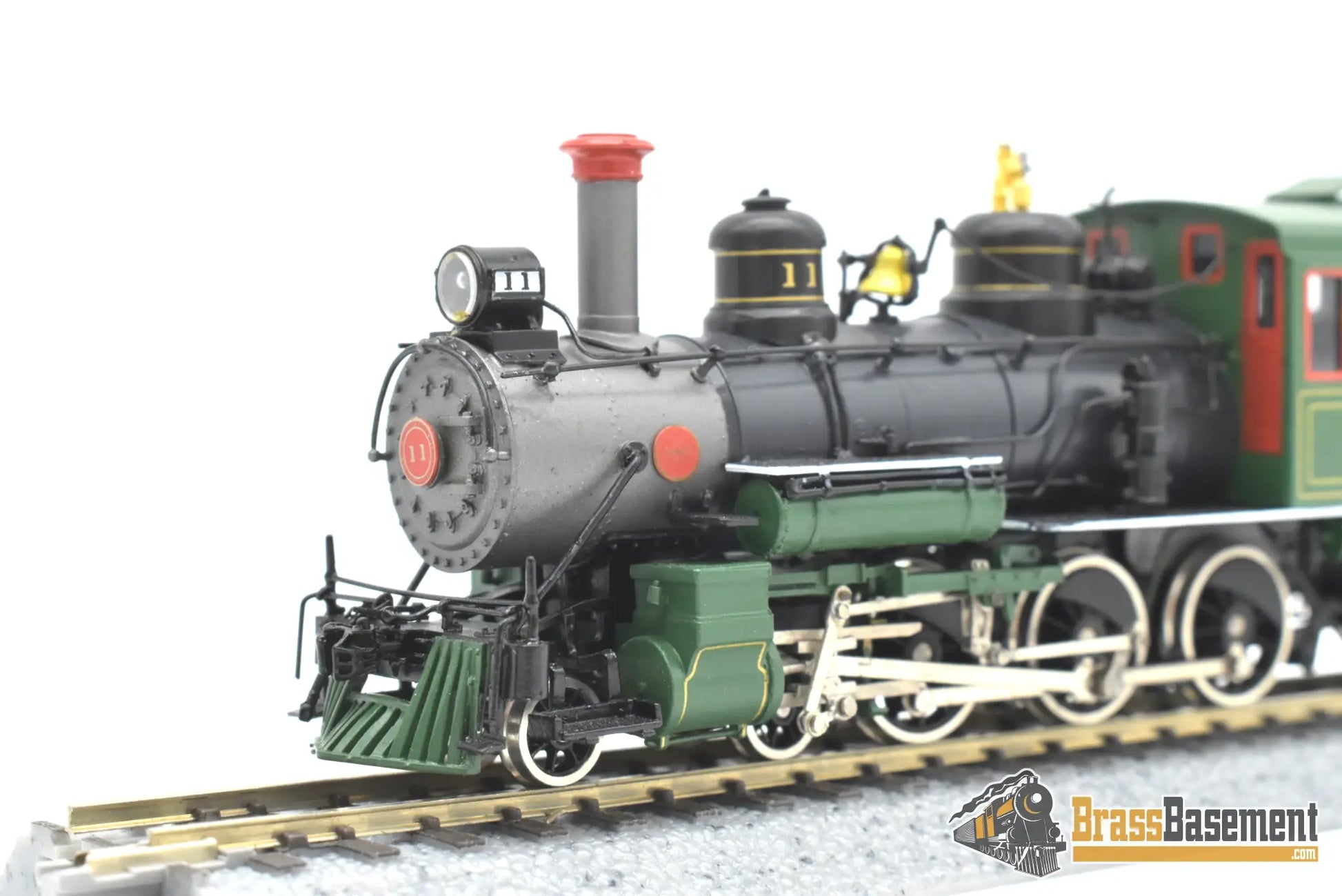 HOn3 Brass - Train & Trooper ET&WNC Tweetsie 4-6-0 #11 - 30’s - F/P East Tennessee & Western North Carolina Steam