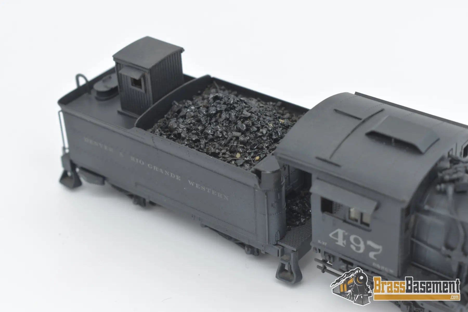 Hon3 Brass - Westside Drgw Rio Grande K - 37 Mikado #497 Nice Custom Paint Steam