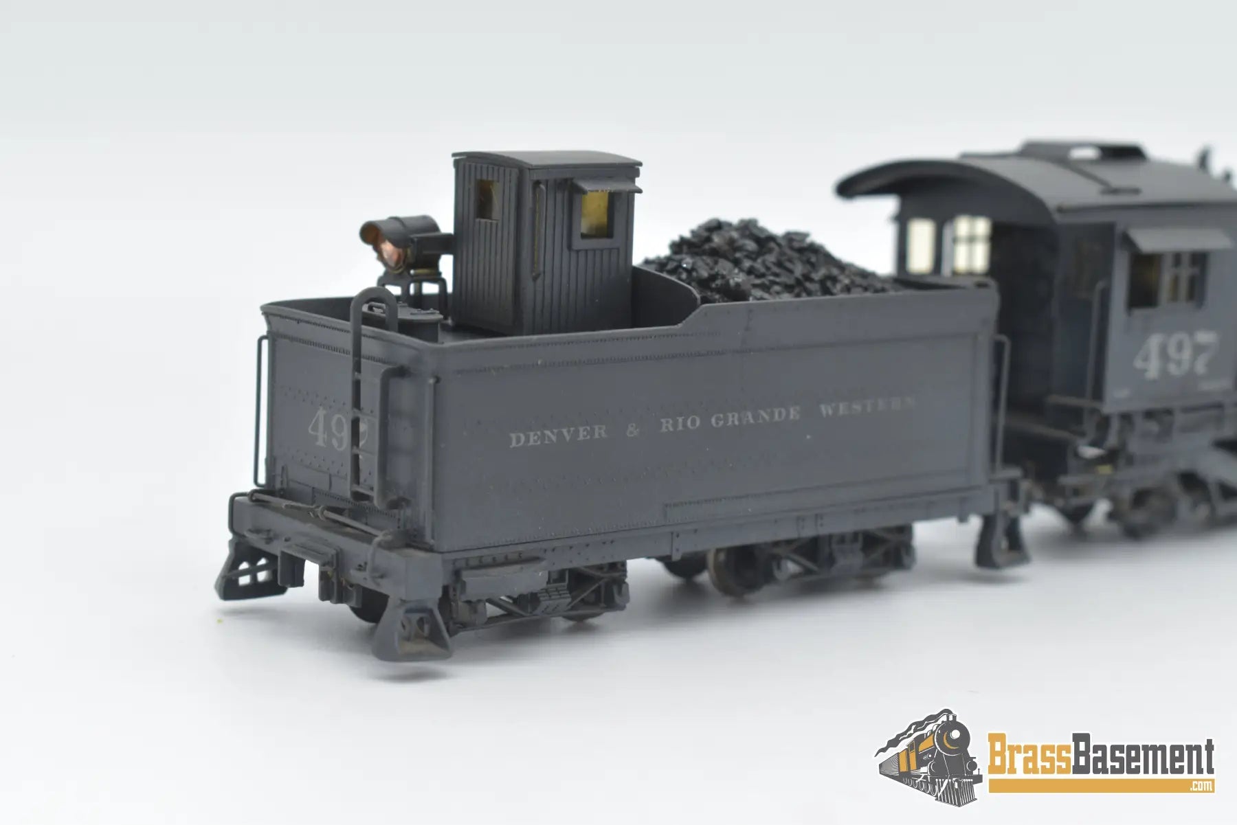 Hon3 Brass - Westside Drgw Rio Grande K - 37 Mikado #497 Nice Custom Paint Steam
