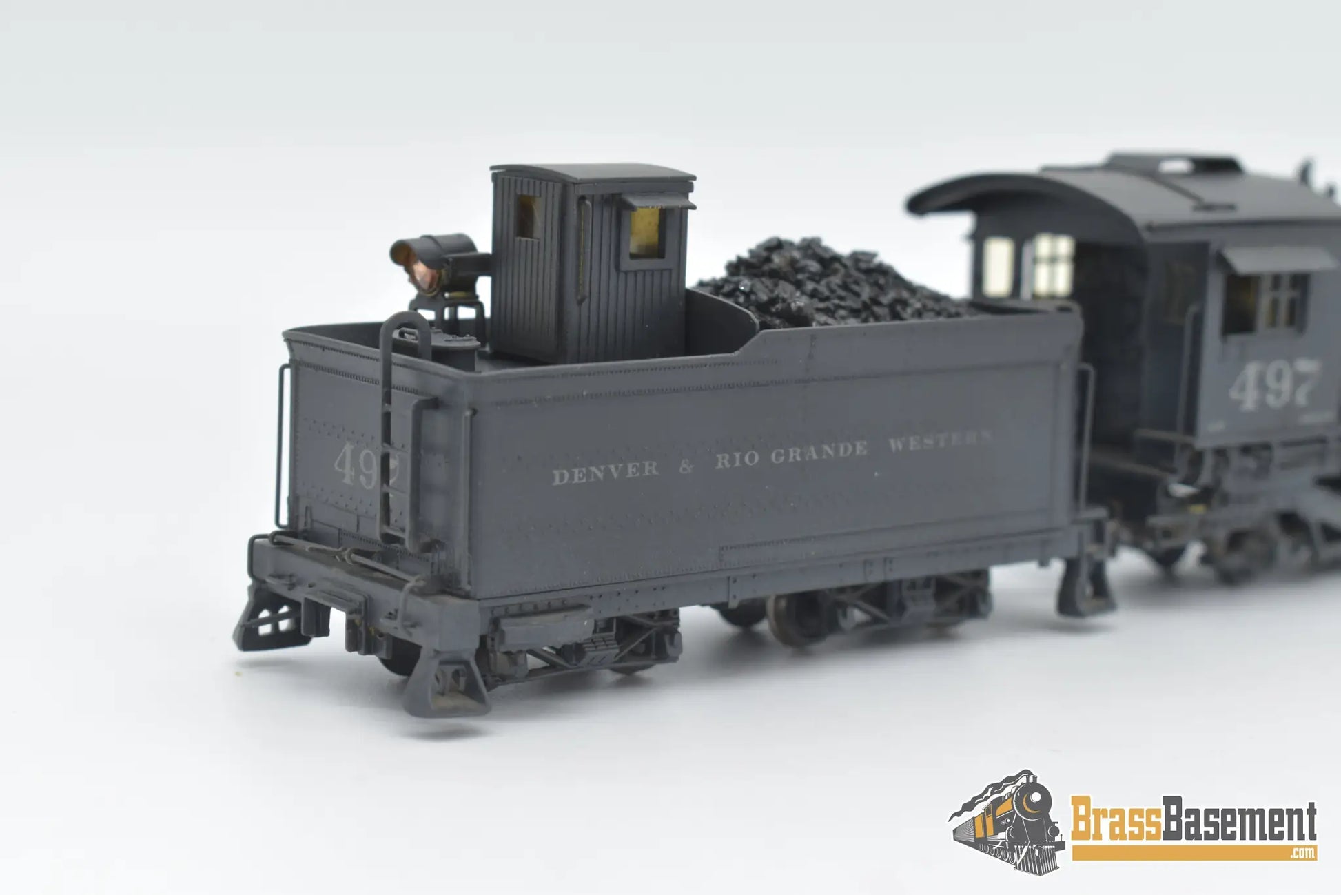 Hon3 Brass - Westside Drgw Rio Grande K - 37 Mikado #497 Nice Custom Paint Steam