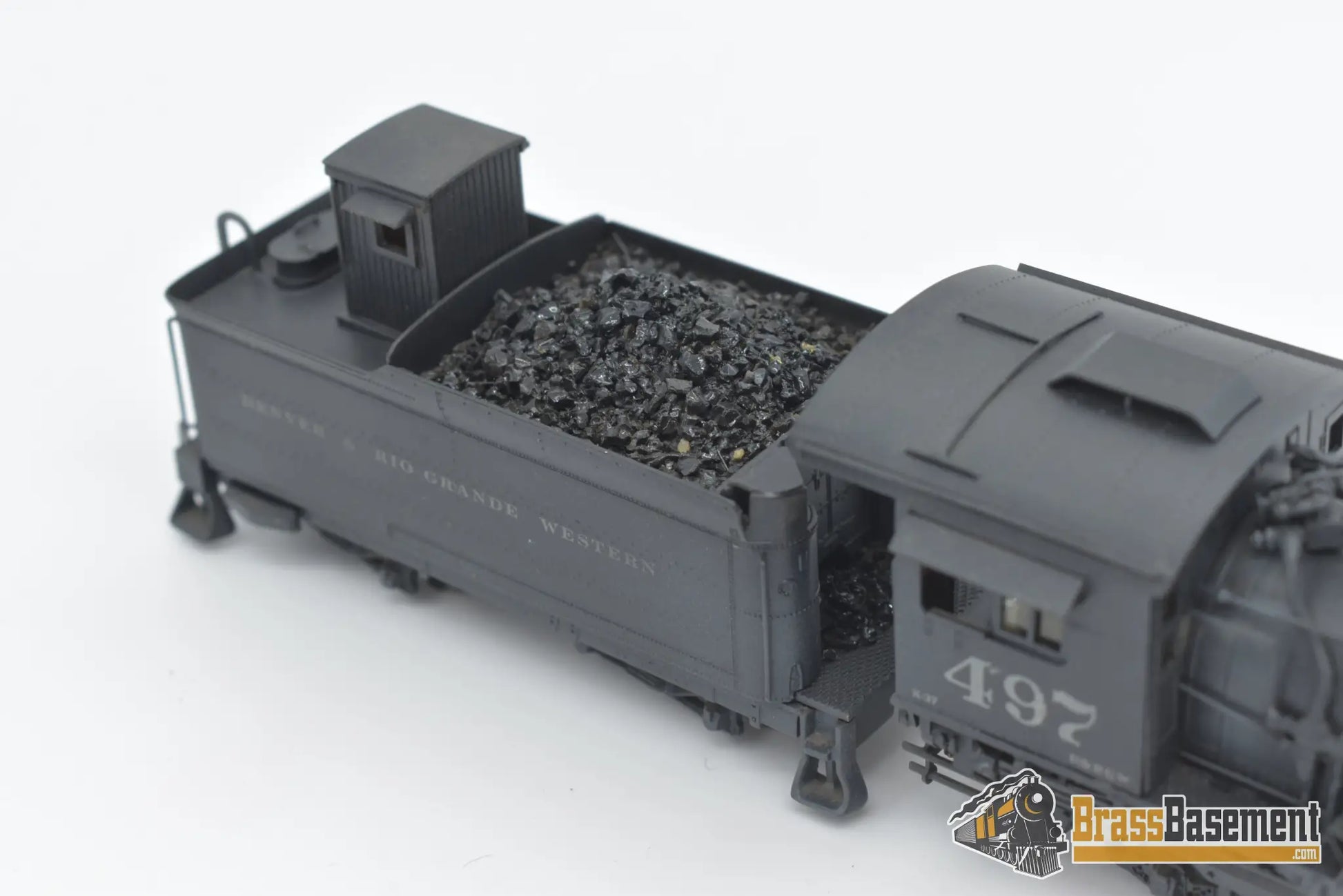 Hon3 Brass - Westside Drgw Rio Grande K - 37 Mikado #497 Nice Custom Paint Steam