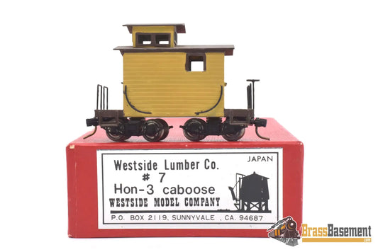Hon3 Brass - Westside Models Lumber Co. #7 Caboose Custom Paint
