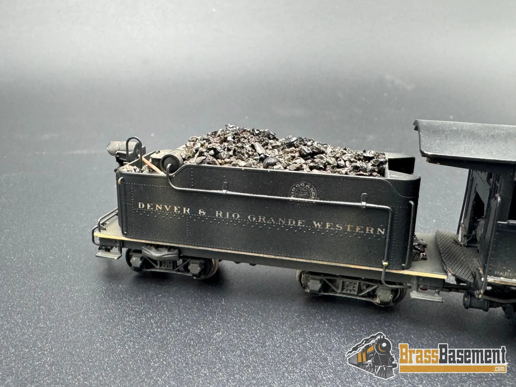 HOn3 Brass - Westside Rio Grande DRGW C-16 2-8-0 #271 - Nice Custom Paint Steam