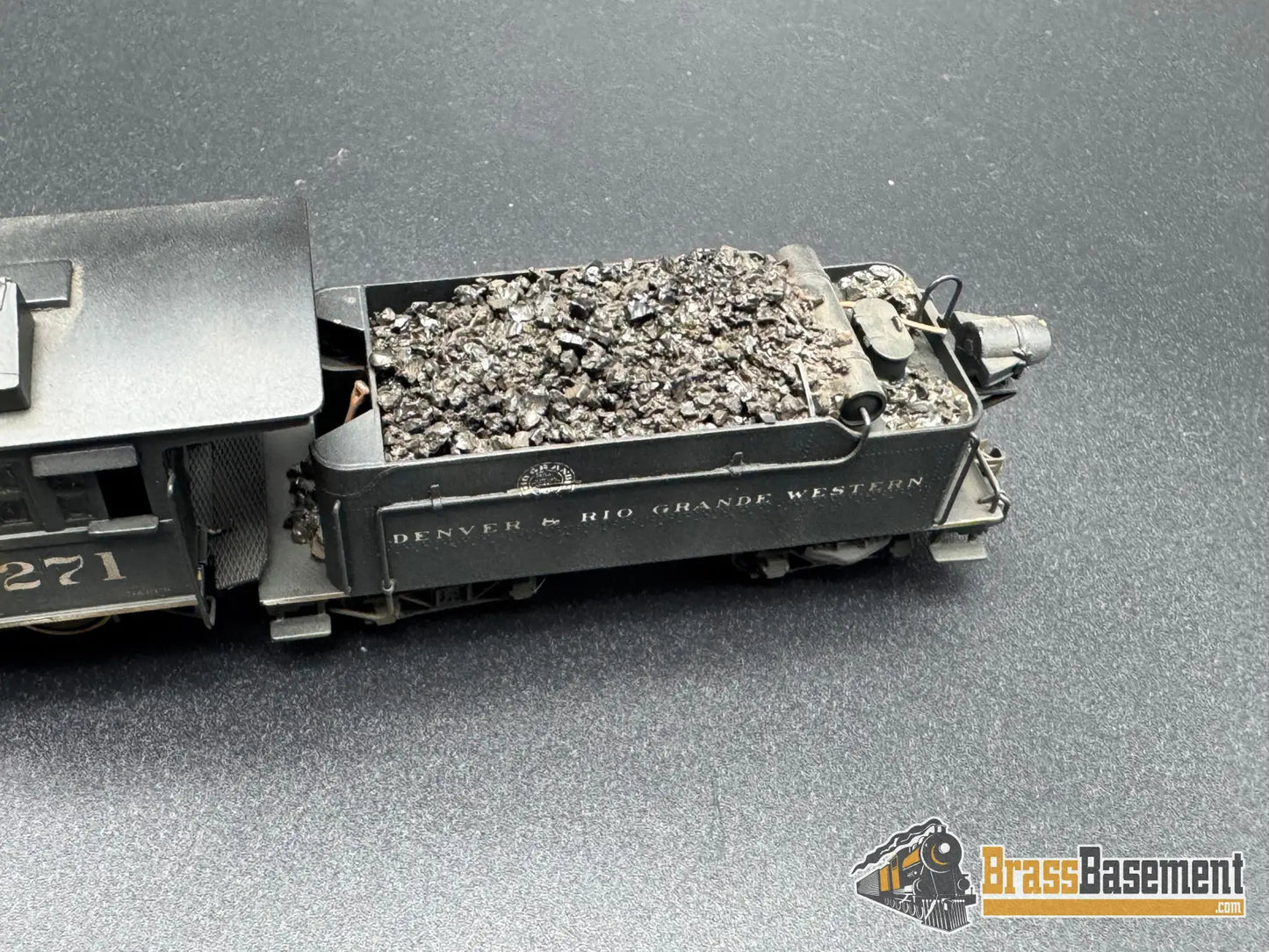 HOn3 Brass - Westside Rio Grande DRGW C-16 2-8-0 #271 - Nice Custom Paint Steam