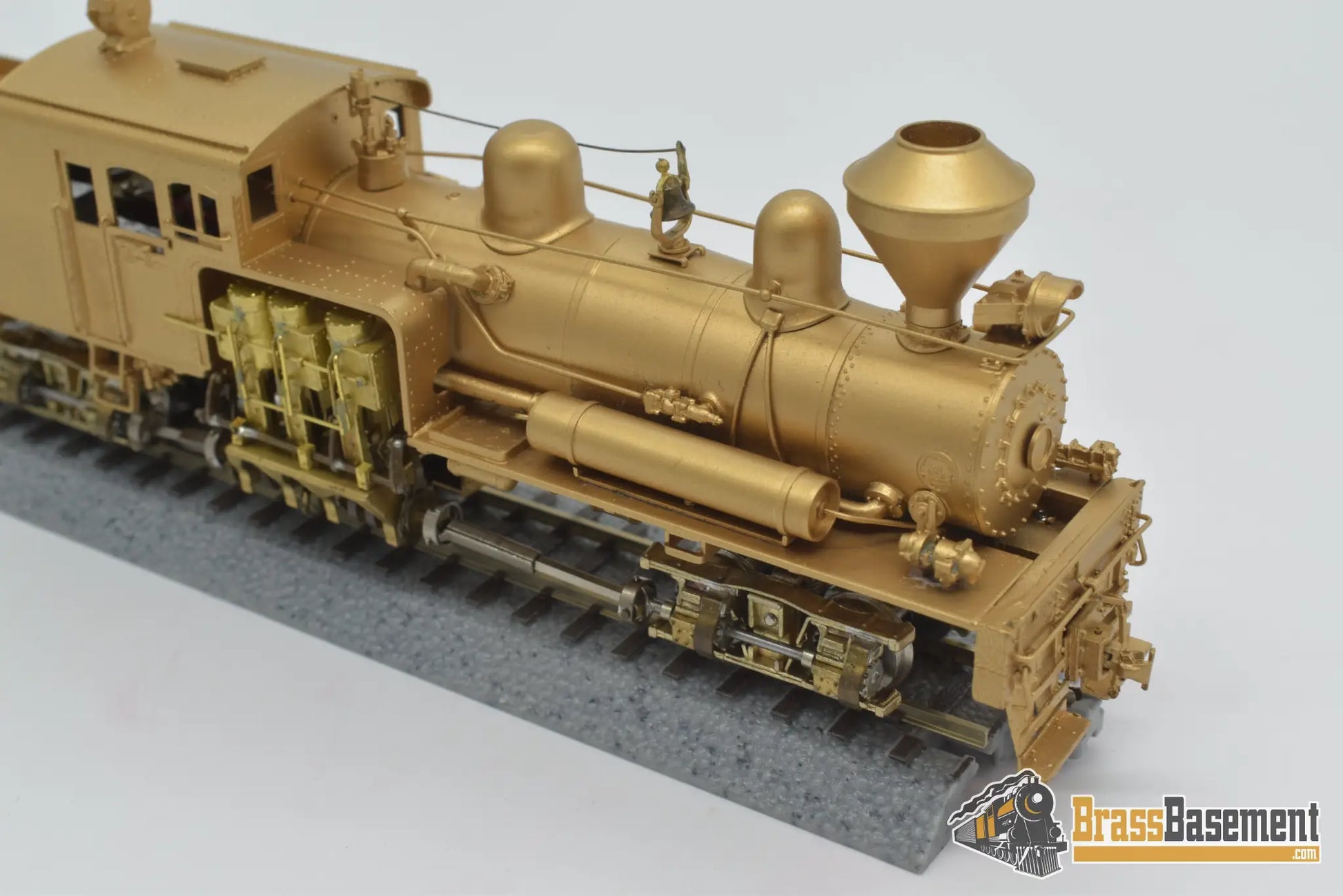 Hon3 Brass - Wmc Hassinger Lumber 4 Truck ‘Super’ Shay Mint Steam