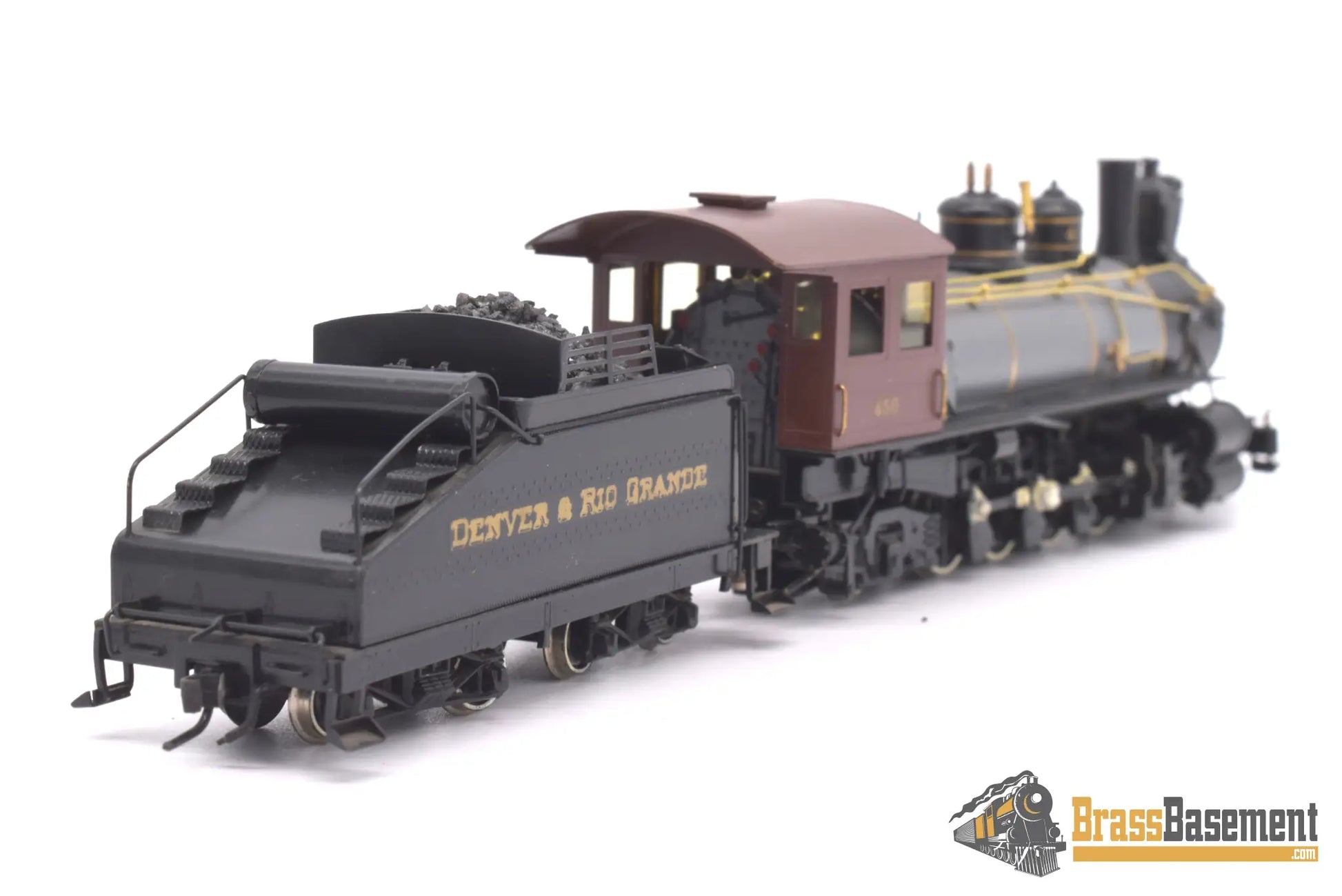 Hon3 Brass - Wmc Westside D&Rg Rio Grande Vauclain Compound K - 27 2 - 8 - 2 Mud Hen Pro Custom