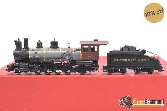 Hon3 Brass - Wmc Westside D&Rg Rio Grande Vauclain Compound K - 27 2 - 8 - 2 Mud Hen Pro Custom