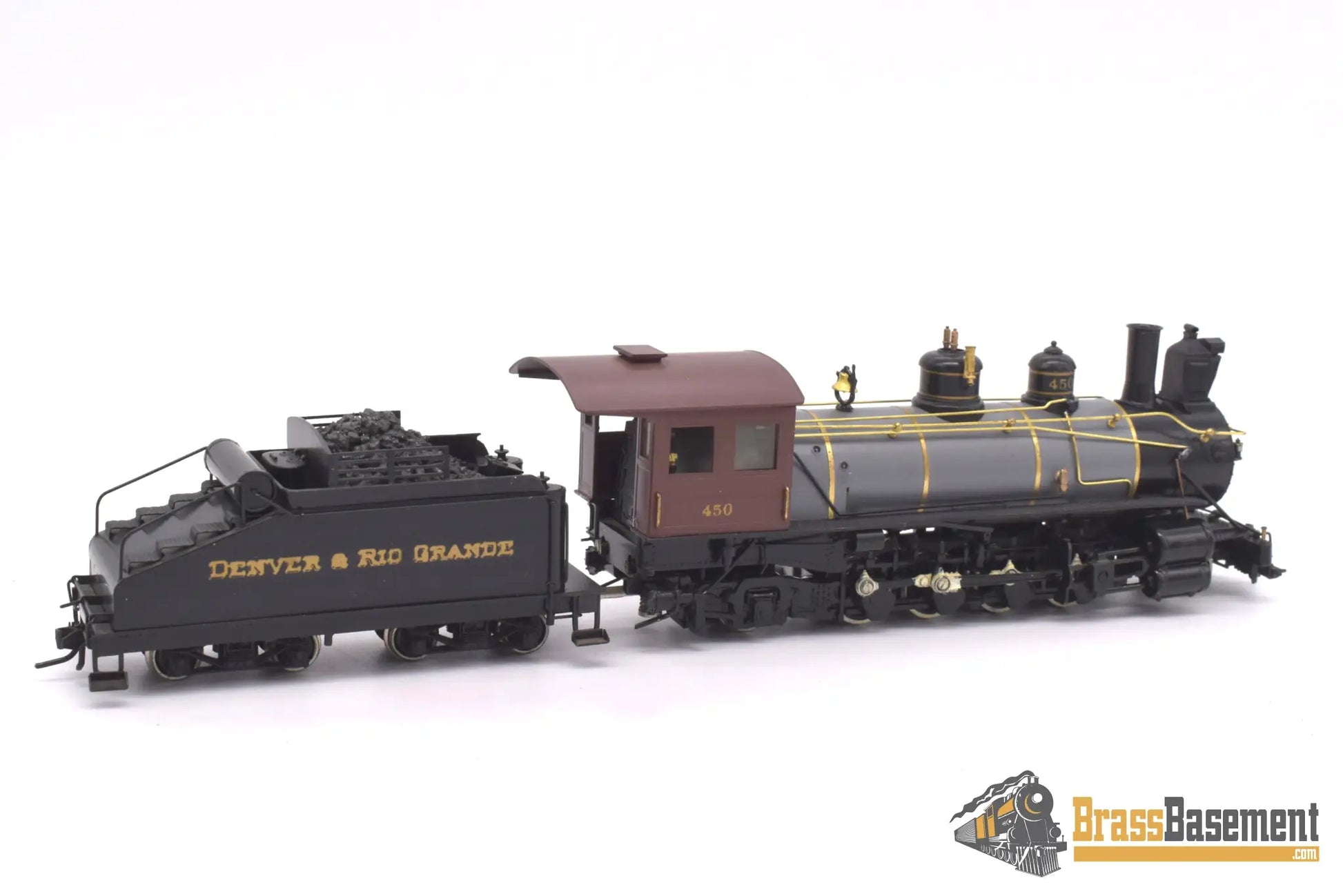 Hon3 Brass - Wmc Westside D&Rg Rio Grande Vauclain Compound K - 27 2 - 8 - 2 Mud Hen Pro Custom