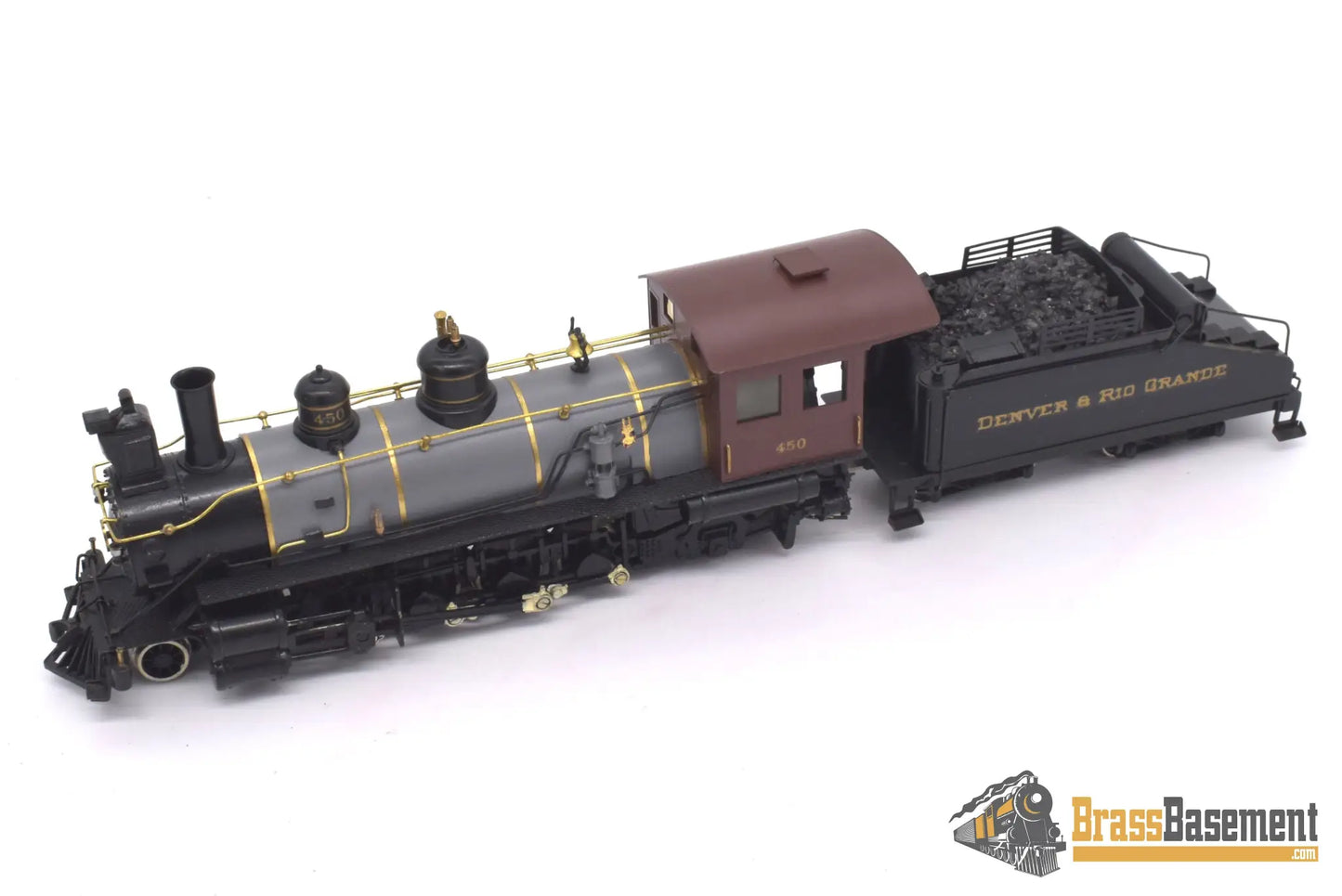 Hon3 Brass - Wmc Westside D&Rg Rio Grande Vauclain Compound K - 27 2 - 8 - 2 Mud Hen Pro Custom