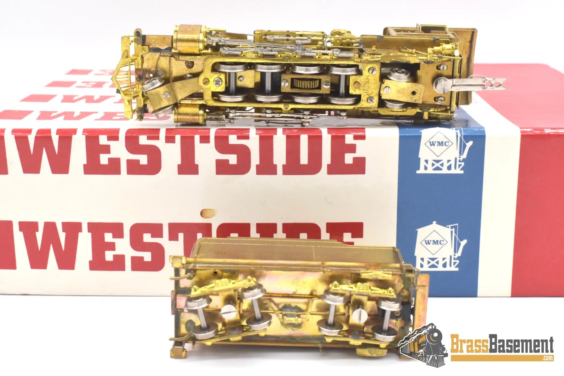 Hon3 Brass - Wmc Westside D&Rgw Rio Grande K-27 2-8-2 ‘Piston Valve’ #464 Unpainted Steam