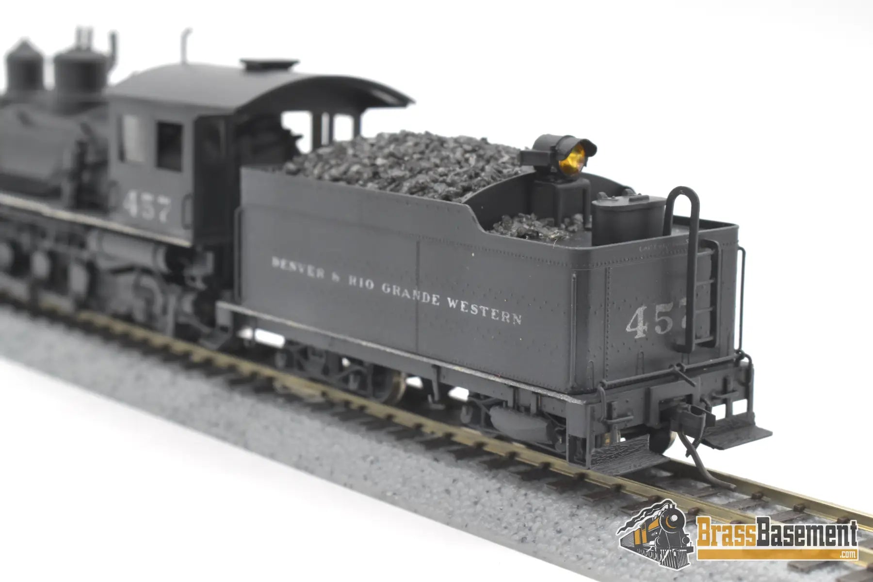 Hon3 Brass - Wmc Westside D&Rgw Rio Grande K - 27 2 - 8 - 2 ‘Slide Valve’ #457 C/P Steam