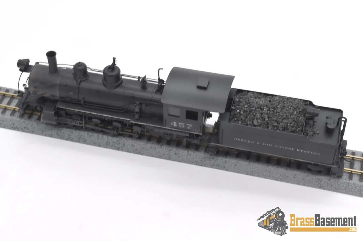 Hon3 Brass - Wmc Westside D&Rgw Rio Grande K - 27 2 - 8 - 2 ‘Slide Valve’ #457 C/P Steam