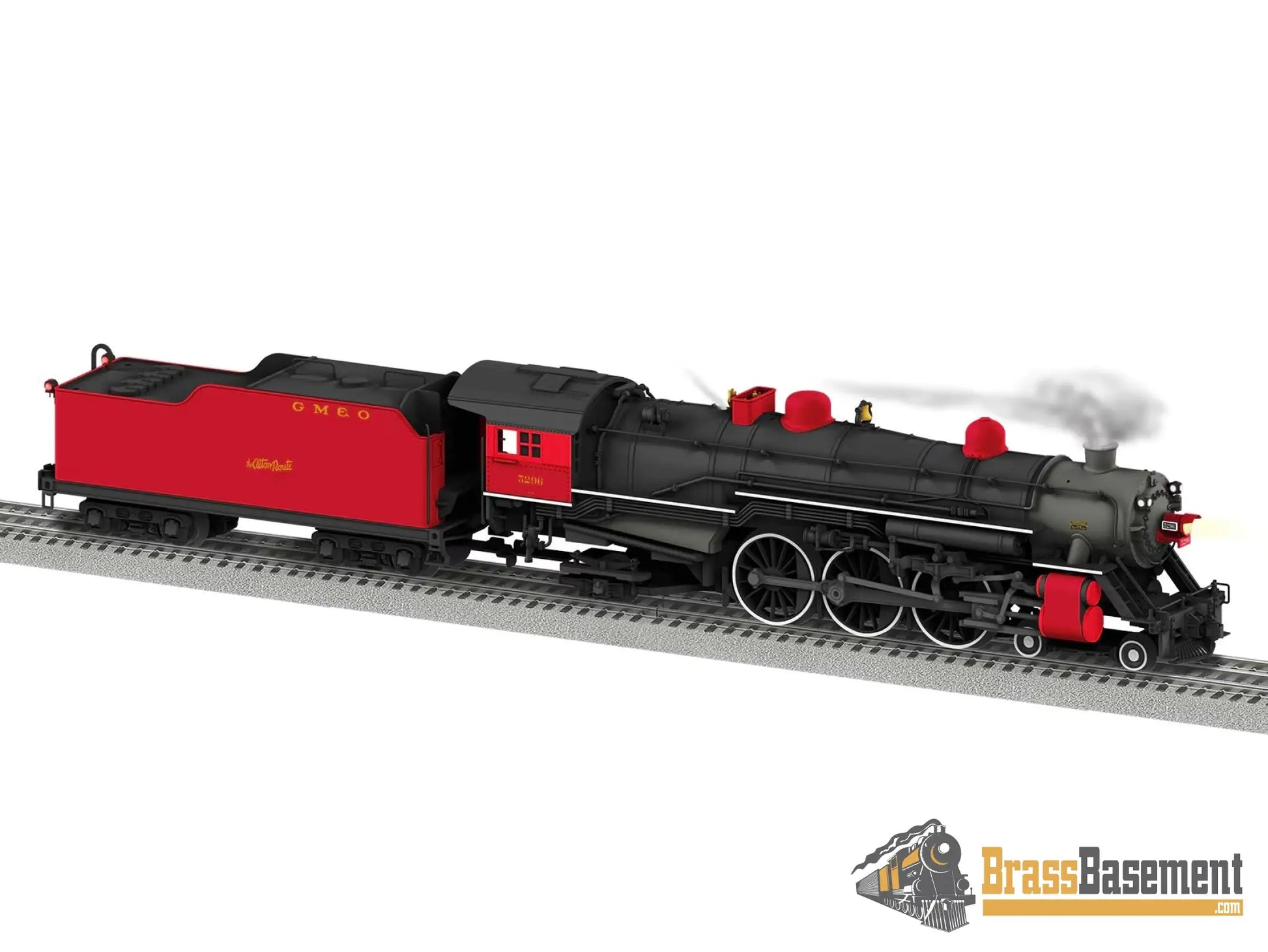 Lionel 2131250 O Gauge GM&O LEGACY USRA Pacific 4-6-2 #5296 - Legacy Sounds
